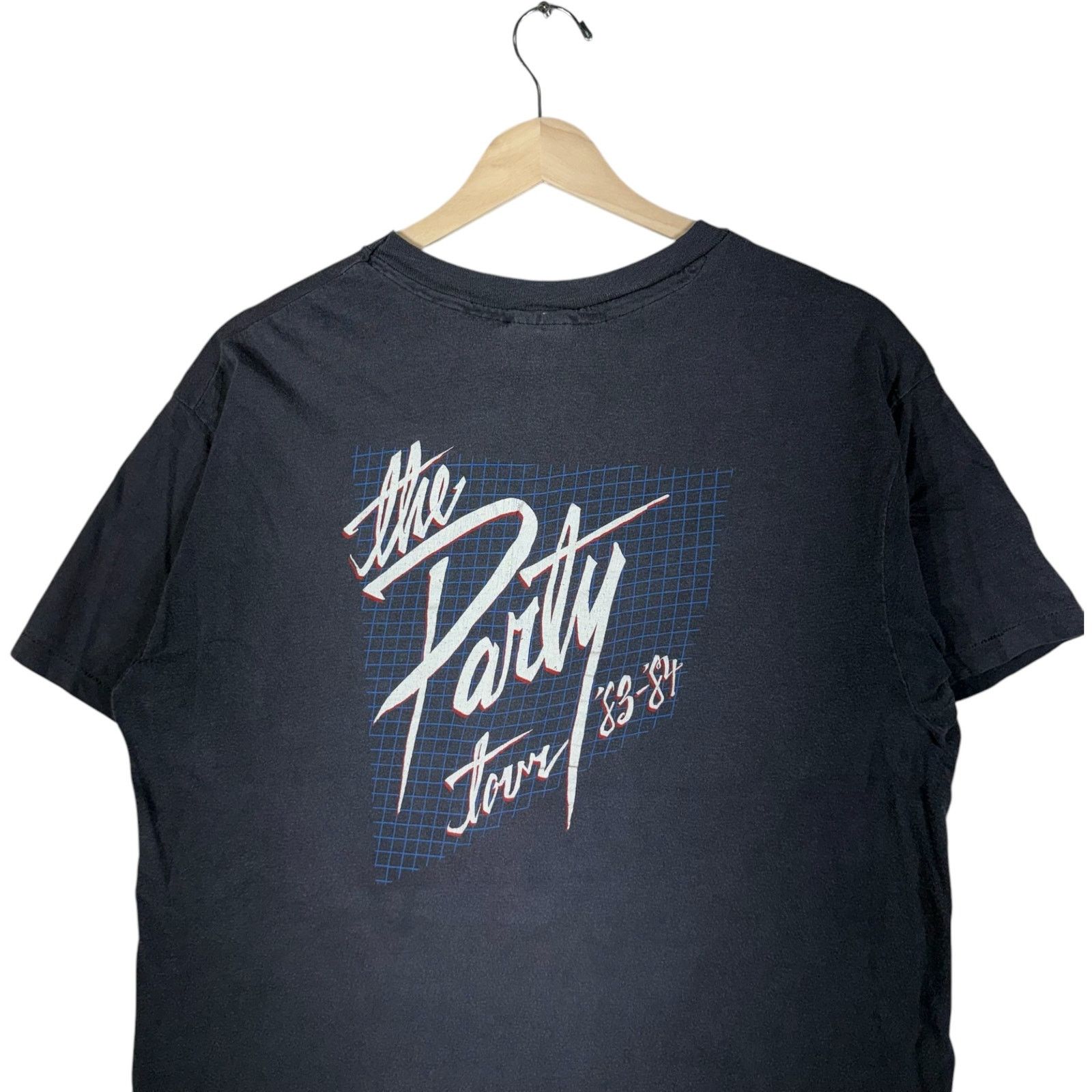 Hanes Vintage Eddie Money The Party Tour Concert 80s Tee XL Size US XL / EU 56 / 4 - 6 Thumbnail