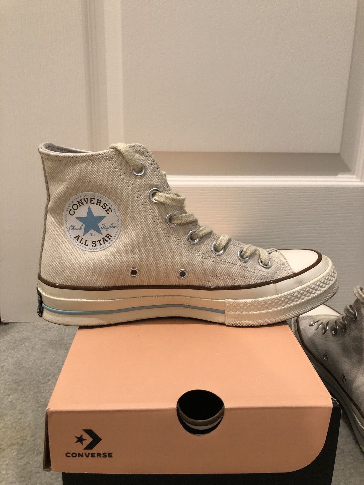 Converse × Golf le Fleur Golf Le Fleur Golf Wang Chuck 70 Hi Parchment size 5 Size US 5 / EU 37 - 4 Thumbnail