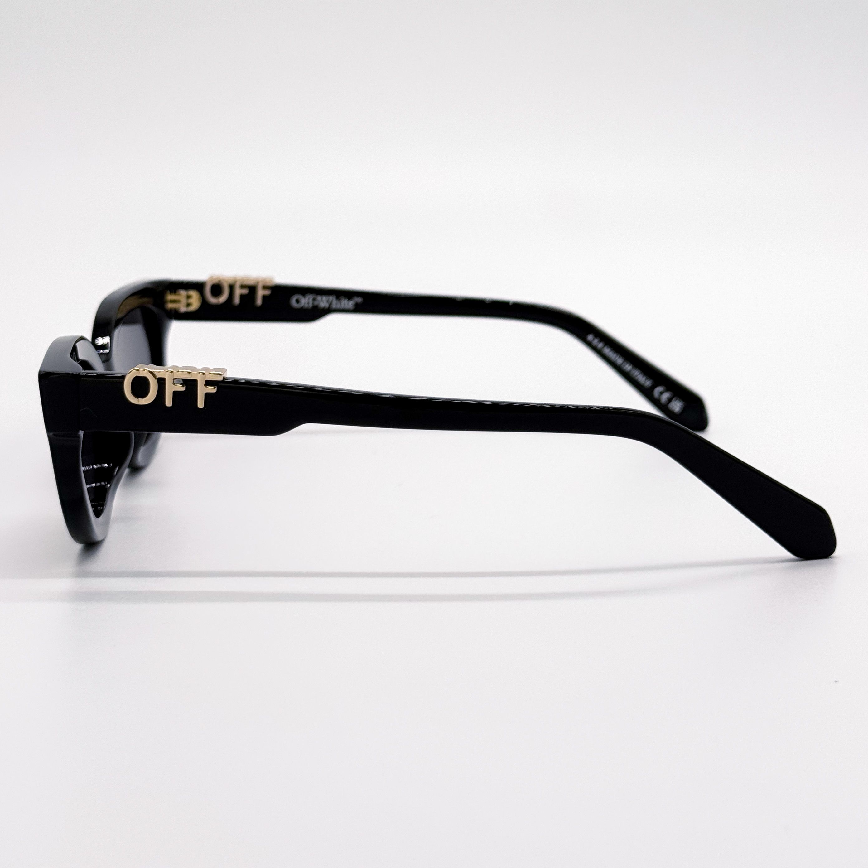 Off-White NEW OFF-WHITE OERI13D SPARKS 1007 SUNGLASSES WOMEN BLACK Size ONE SIZE - 5 Thumbnail