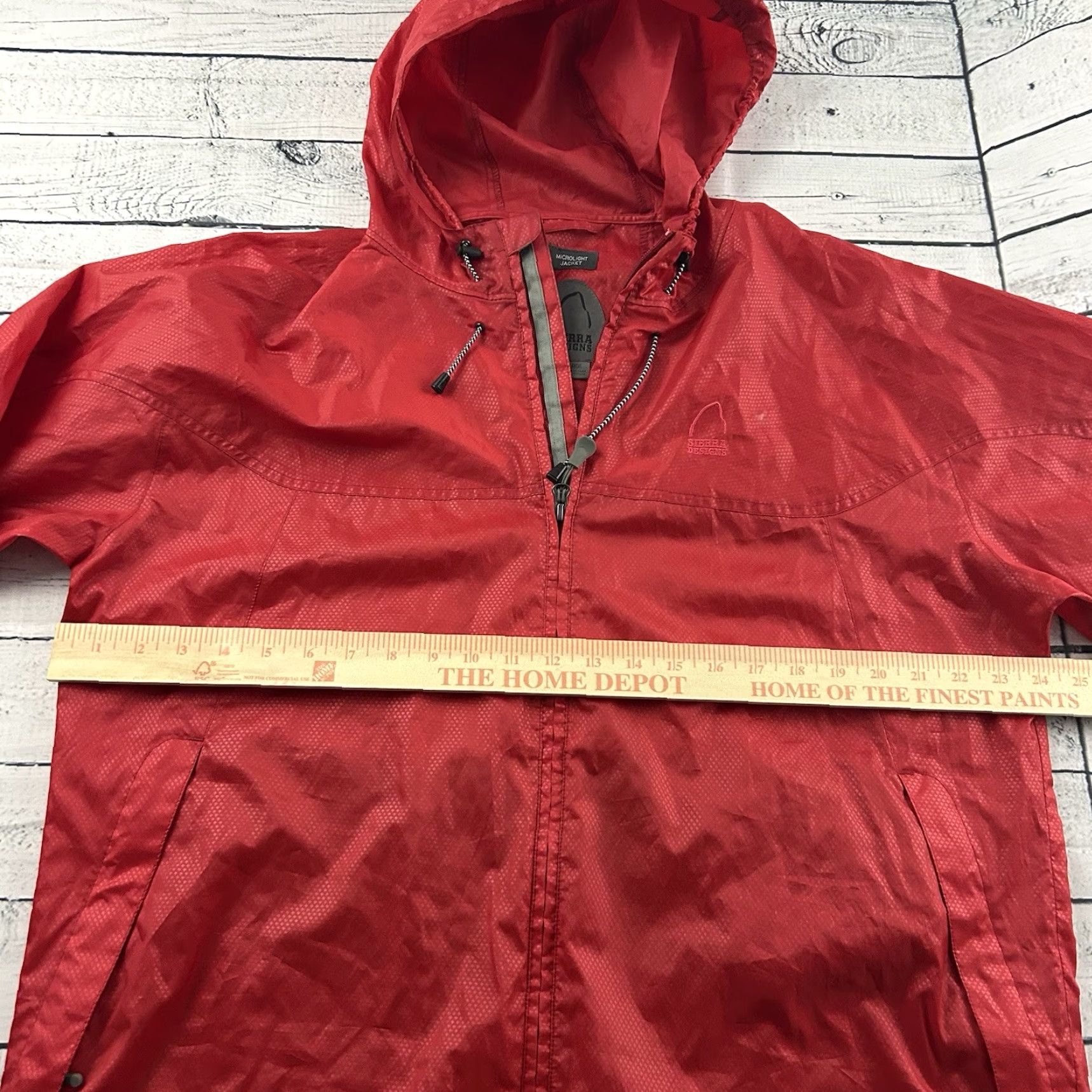 Sierra Designs Sierra Designs Jacket Mens L Red Full Zip Windbreaker Nylon Microlight Anorak Size US L / EU 52-54 / 3 - 5 Thumbnail
