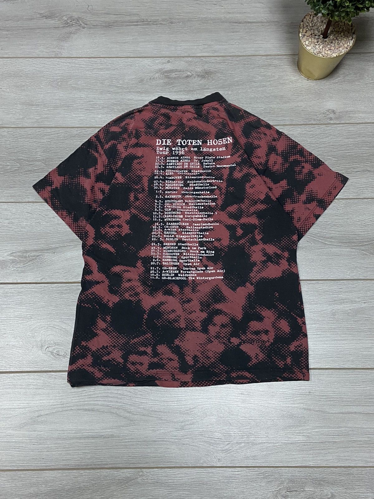 Band Tees Vintage 90s star Die Toten Hosen faces overprint hoodie Size US L / EU 52-54 / 3 - 2 Thumbnail