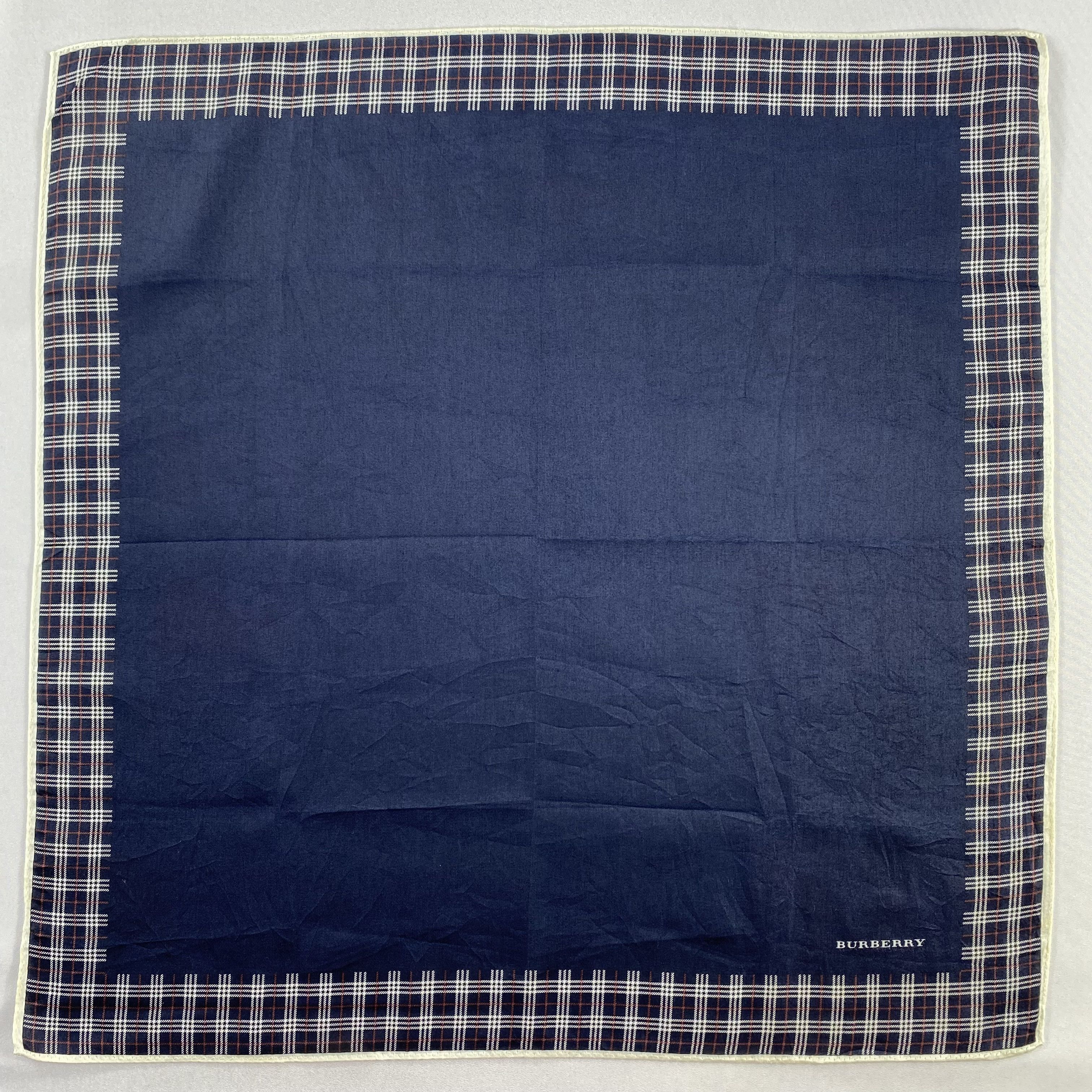 Burberry × Vintage Burberry Handkerchief / Neckerchief / Bandana-P662 Size ONE SIZE - 1 Thumbnail