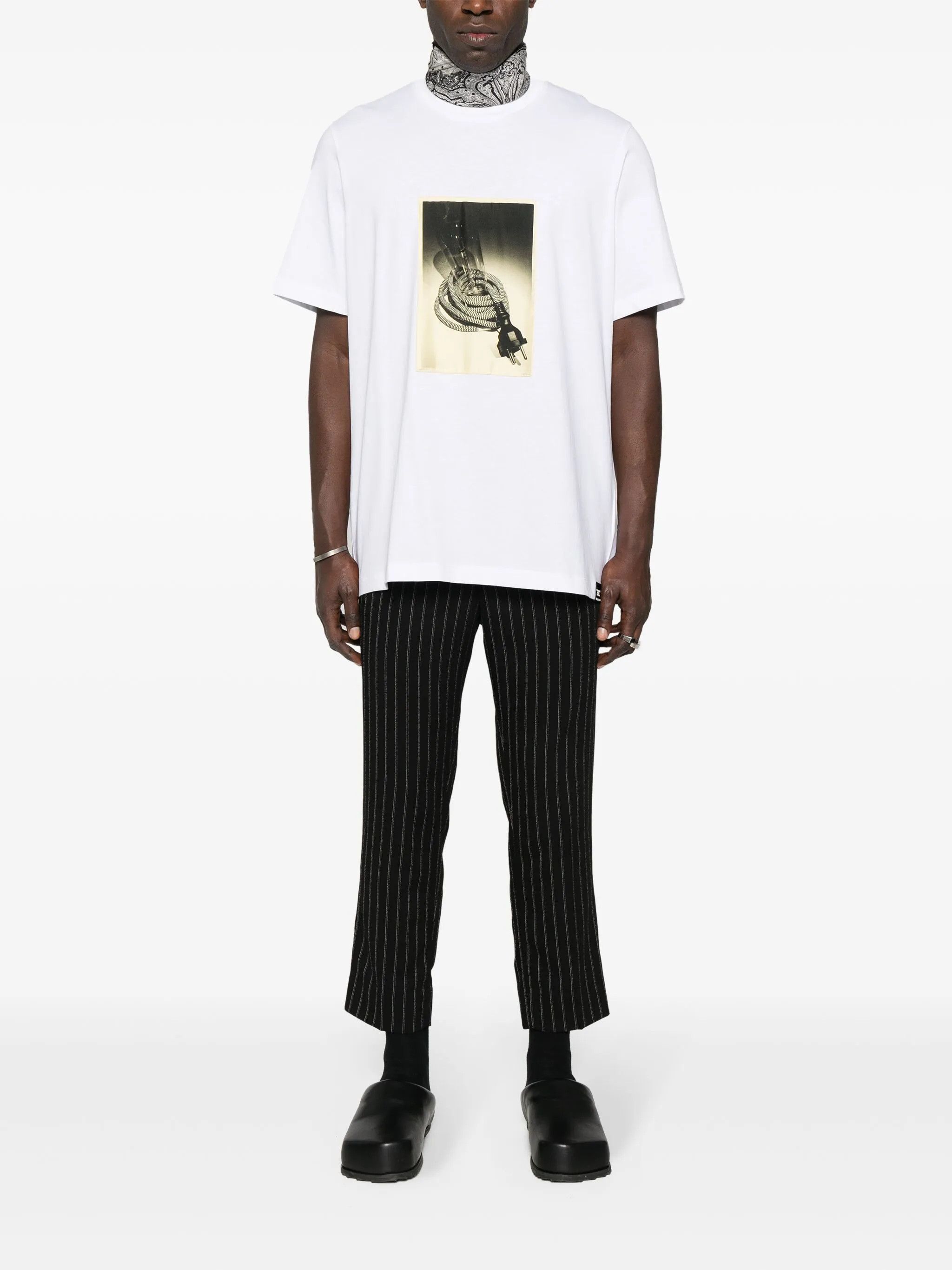 OAMC o1y0225 Crewneck T-Shirt in White Size US XL / EU 56 / 4 - 5 Thumbnail
