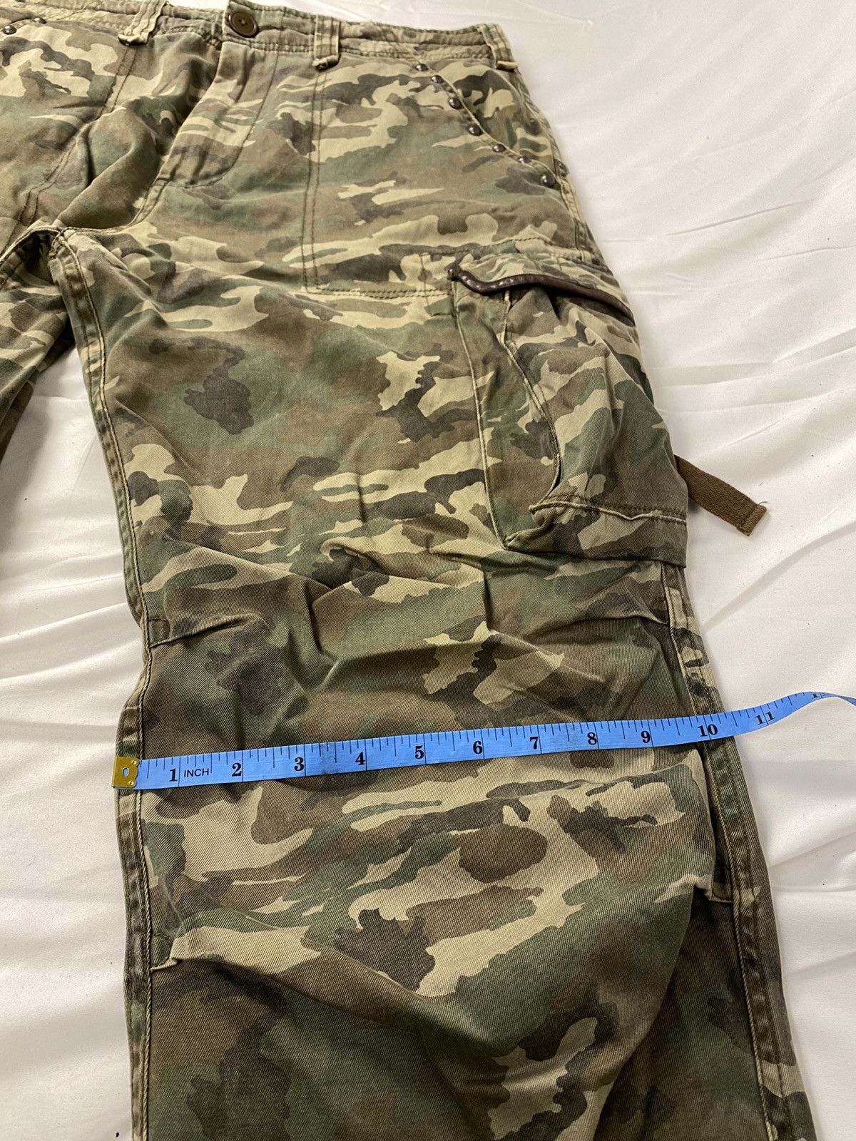 Jun Takahashi 2000 Jun Men Cargo Camo Studded Multipocket Bondage Size US 33 - 21 Thumbnail