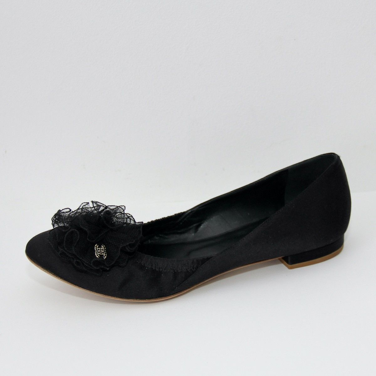 Chanel Chanel Camiellia Ballet Flat Size US 10 / IT 40 - 3 Thumbnail