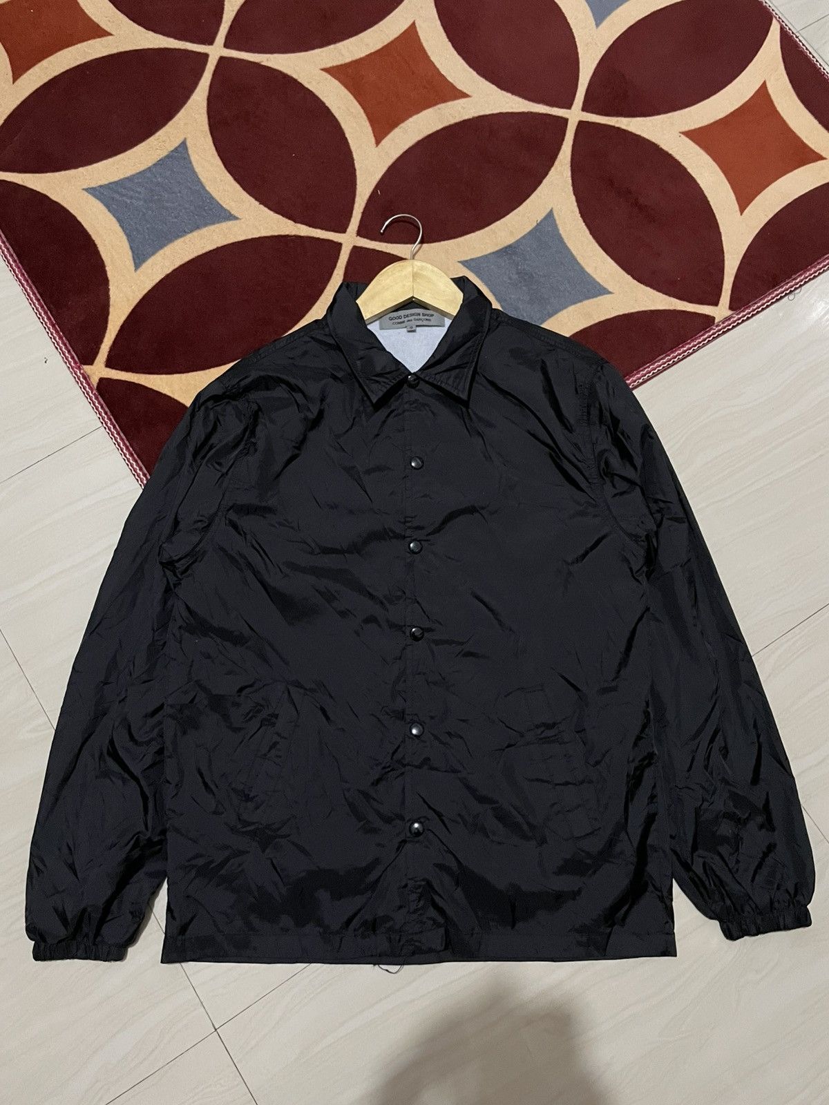 Comme des Garcons Comme des Garçons CDG Coach Jacket black Size US M / EU 48-50 / 2 - 8 Thumbnail