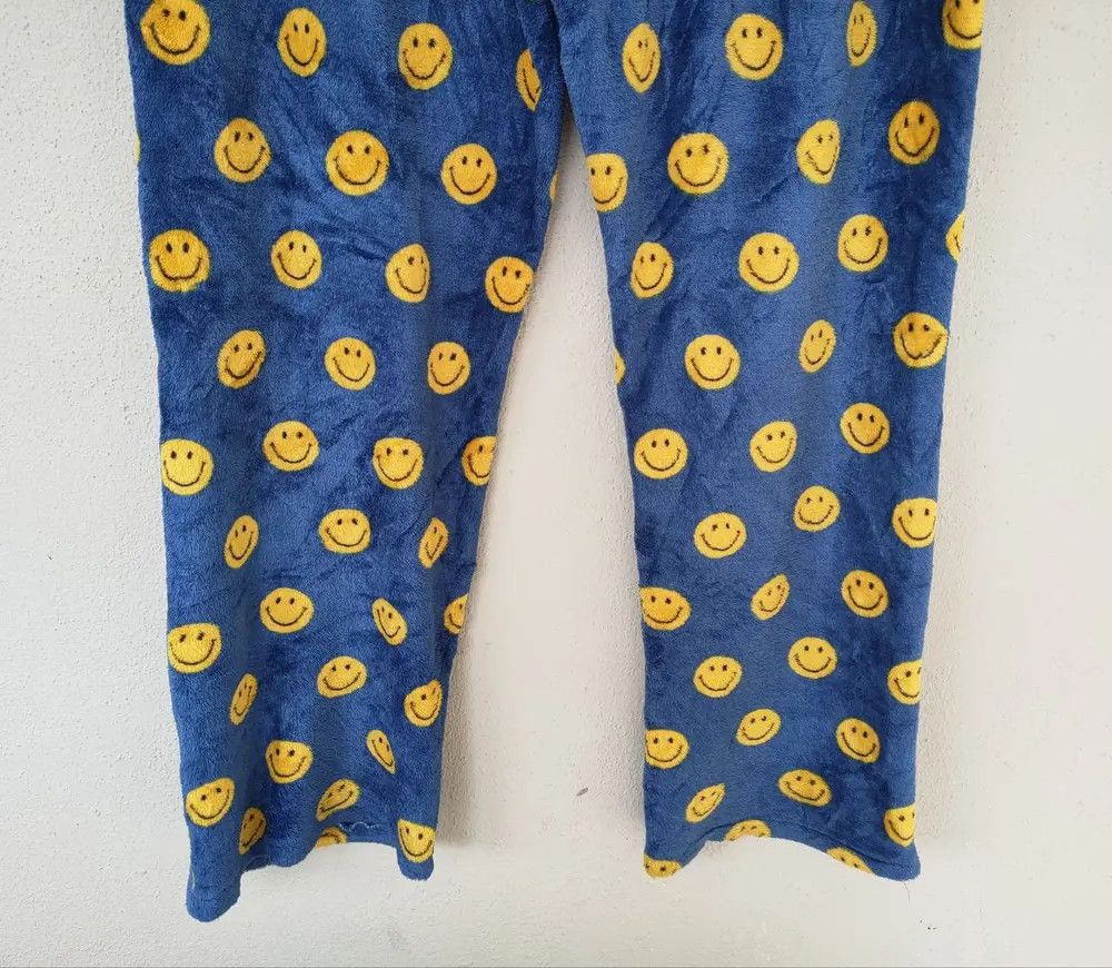 Japanese Brand Smiley Fleece Sweatpants Size US 30 / EU 46 - 2 Thumbnail