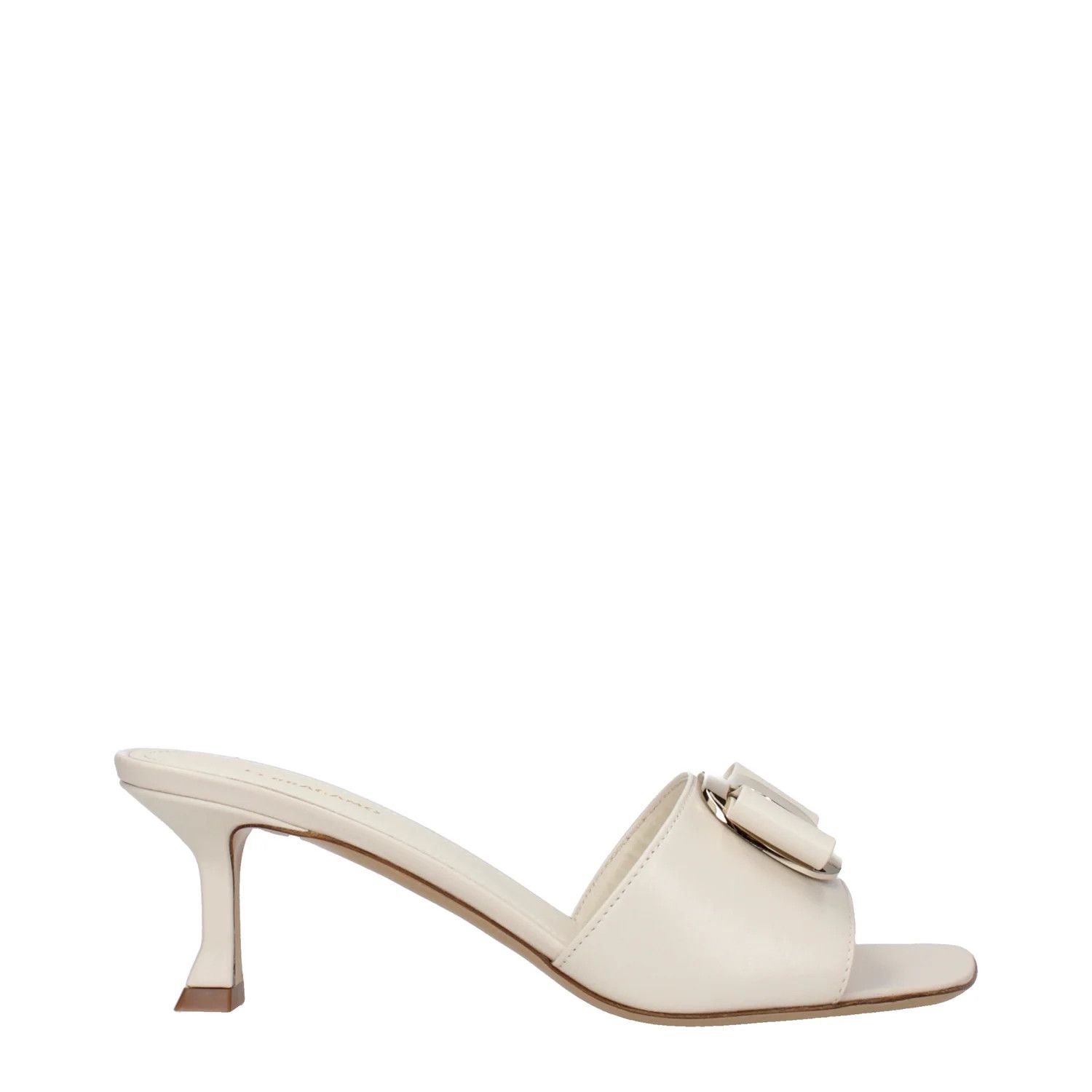 ob1o1e1224 Leather Sandals in Beige