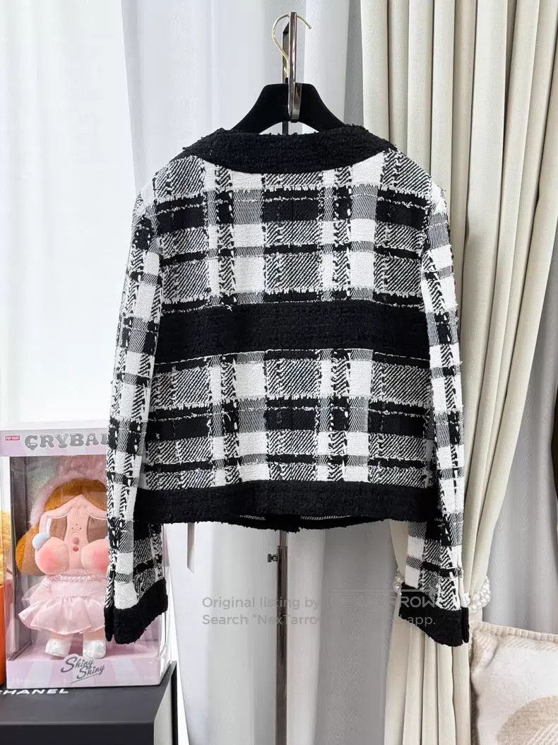 Chanel Chanel Plaid tweed long-sleeved jacket Size XS / US 0-2 / IT 36-38 - 3 Thumbnail
