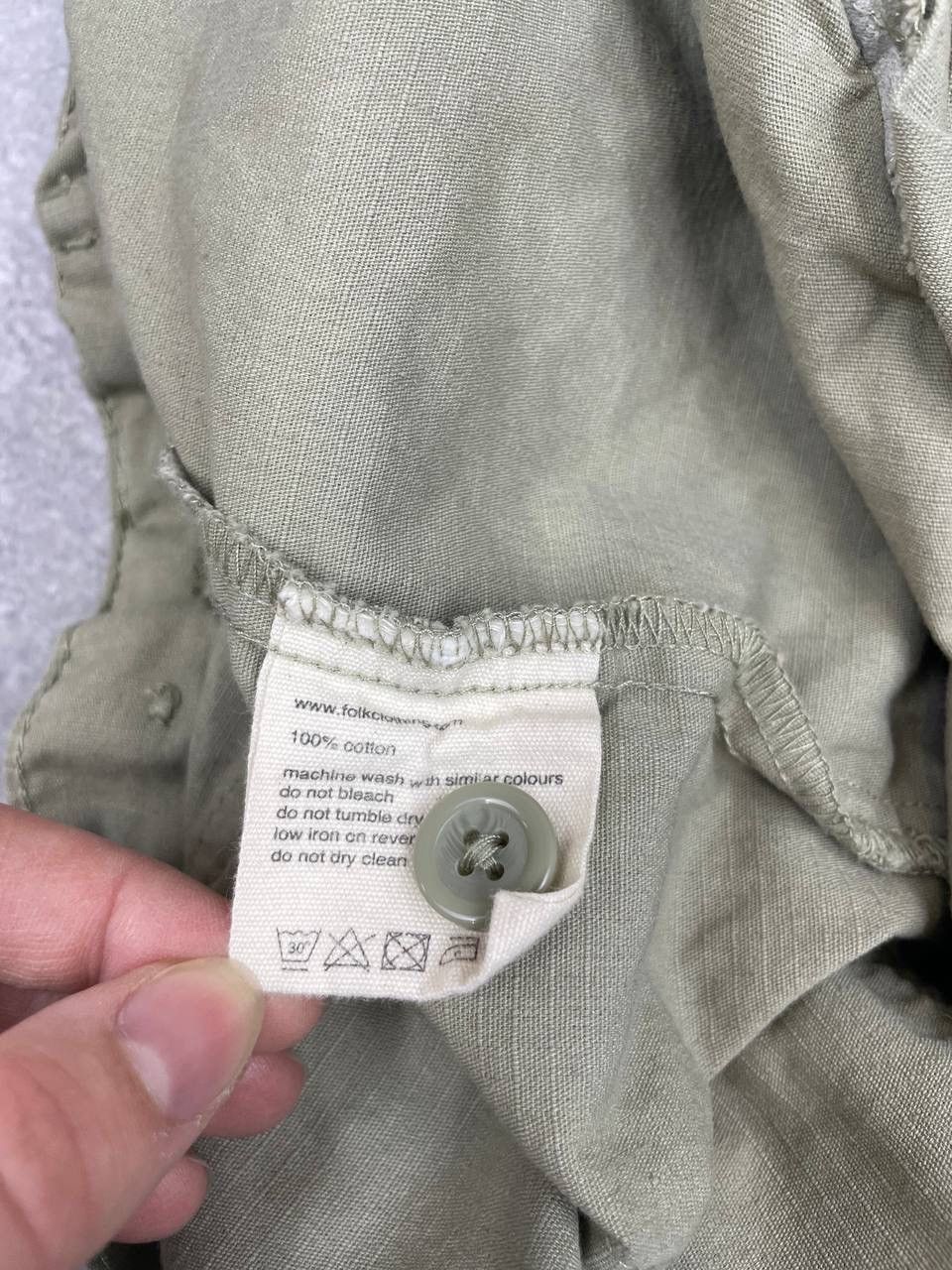 Folk Folk Men Regular Fit Shorts Green Size W36 Size US 36 / EU 52 - 7 Thumbnail