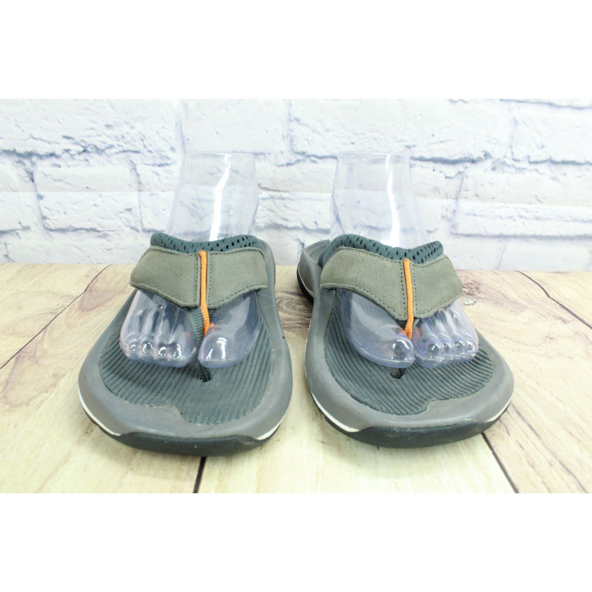 L.L. Bean LL Bean Men's Dark Silt Swift River Sport Flip Flops Size US 7 / EU 40 - 4 Thumbnail