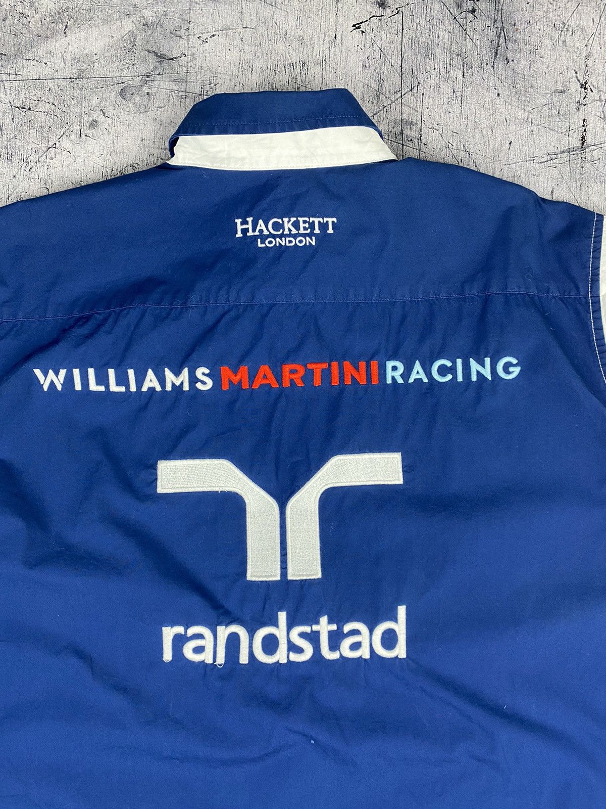 Hackett × Mercedes-Benz Vintage Mercedes Benz Williams Martini Racing Shirt 90’s Size US XXL / EU 58 / 5 - 11 Thumbnail