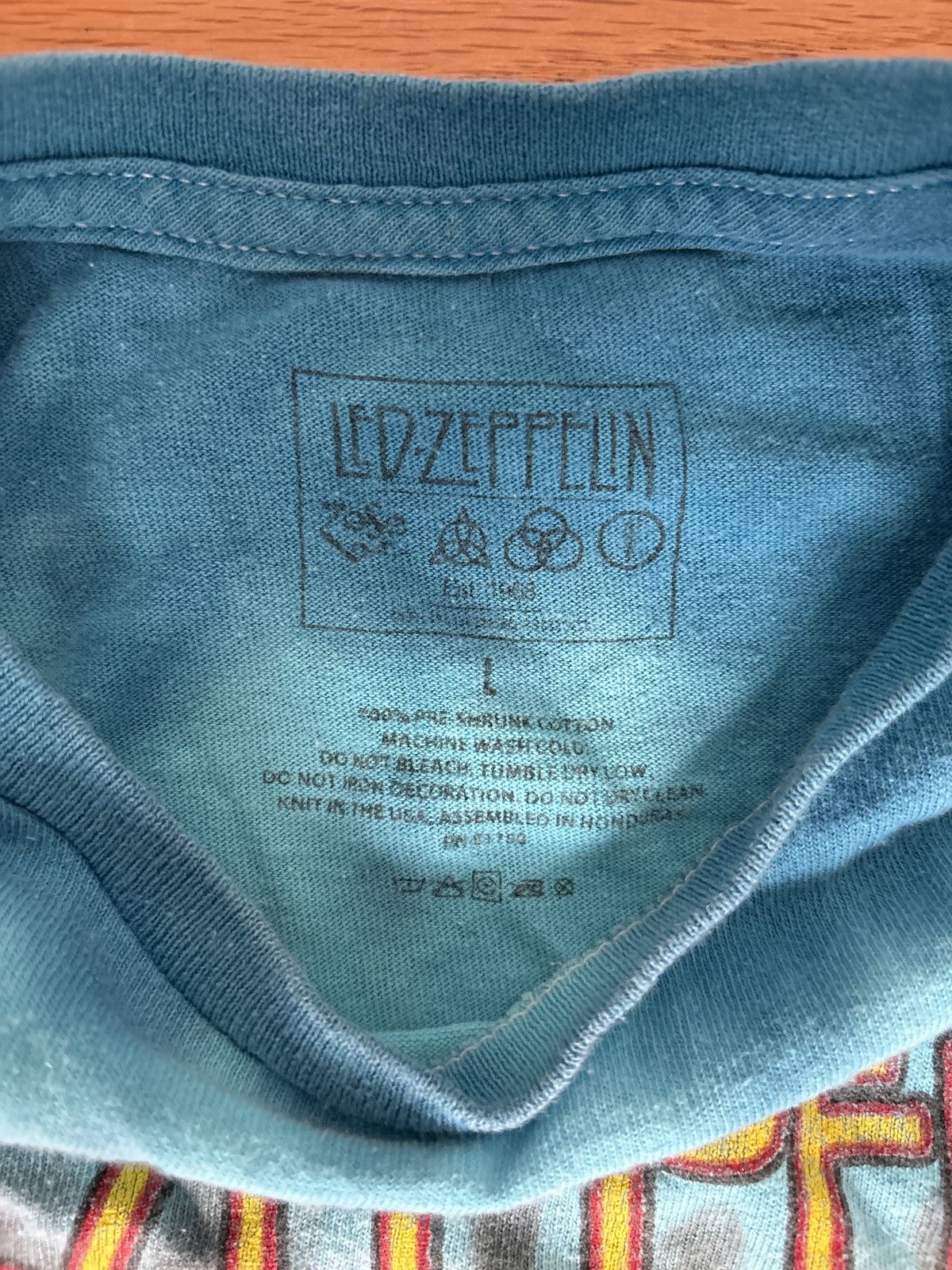 Band Tees Led Zeppelin Graphic Tee Size US L / EU 52-54 / 3 - 3 Thumbnail