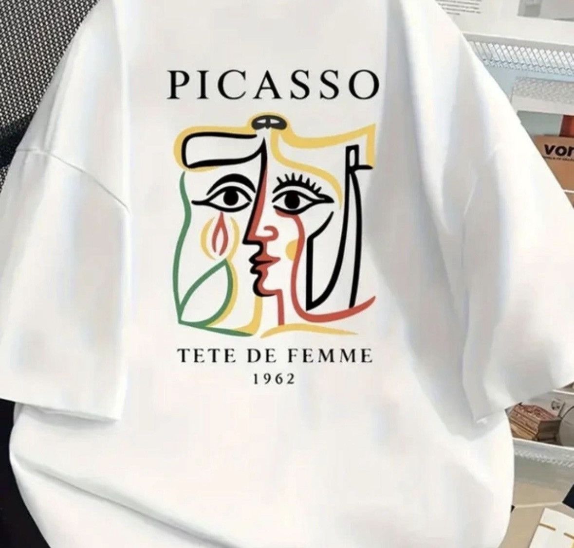 Other T-shirt Picasso draw Size US M / EU 48-50 / 2 - 1 Thumbnail