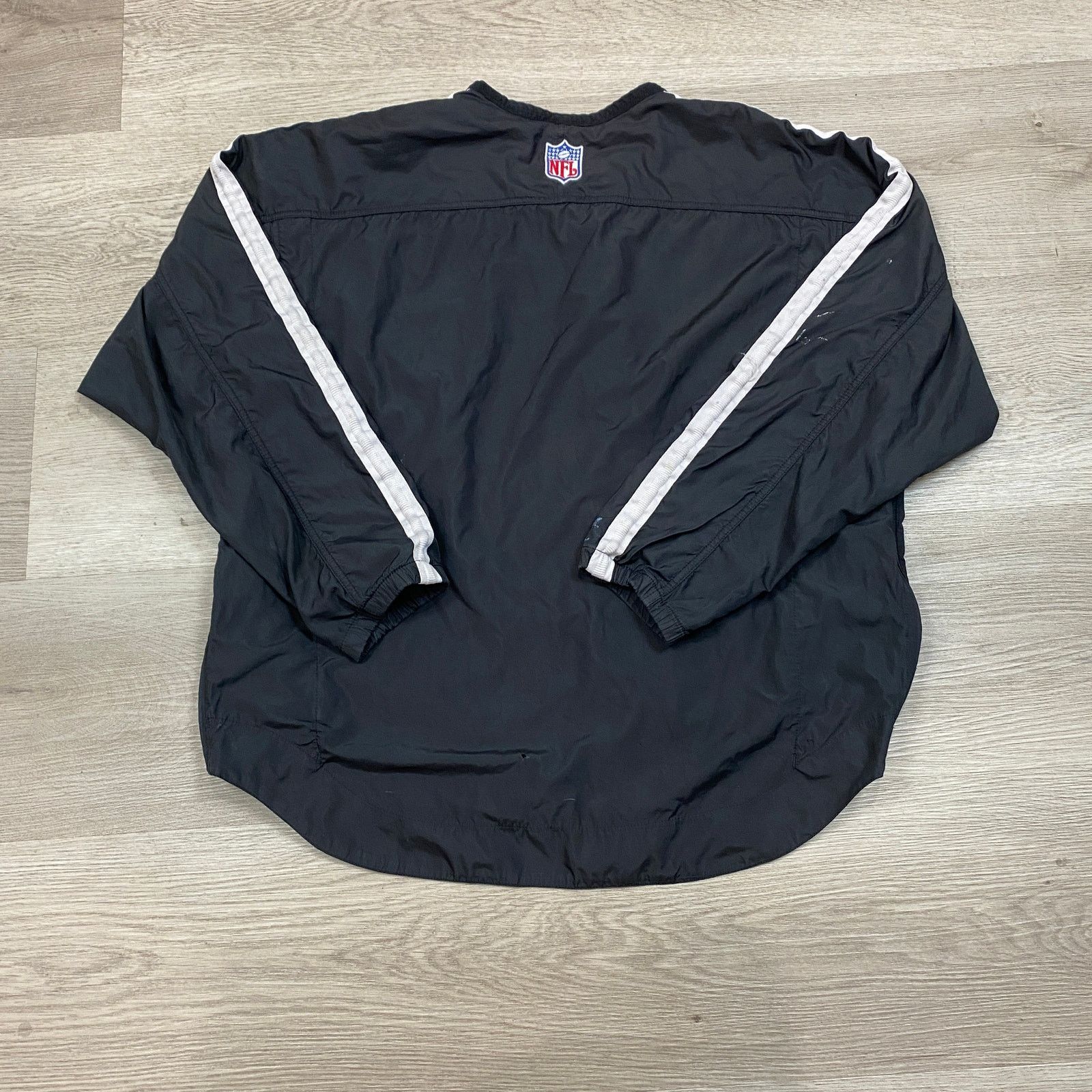 NFL × Nike × Vintage VTG 90s Nike NFL Pro Line LA Oakland Raiders Windbreaker L Size US L / EU 52-54 / 3 - 3 Thumbnail
