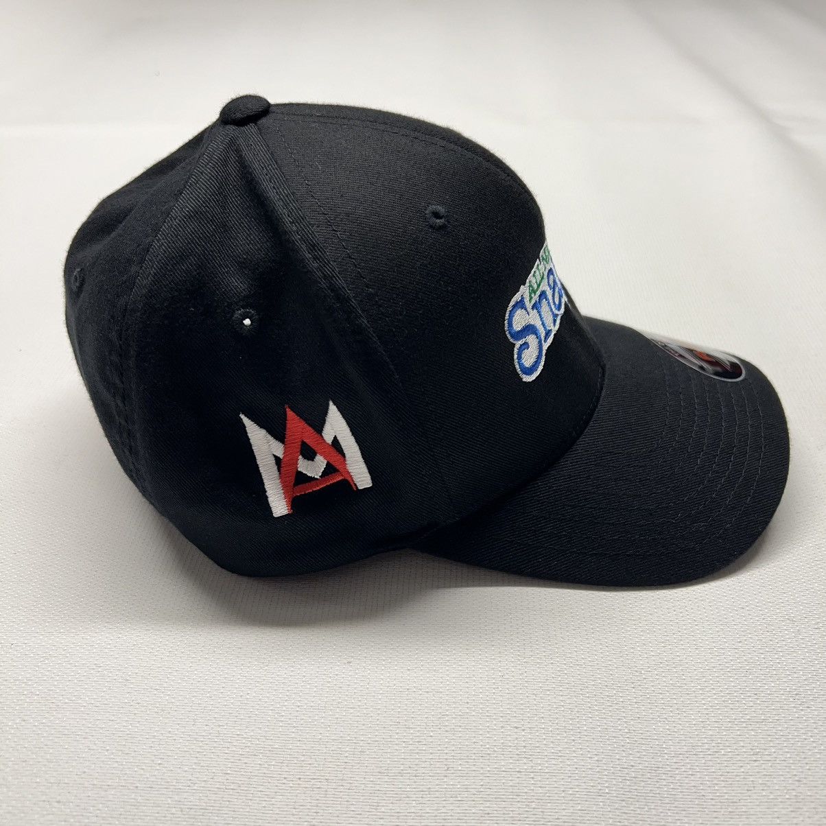 NASCAR × Yupong Snapple Andretti Hat Black Flexfit Cap Racing Cars NASCAR Size ONE SIZE - 5 Thumbnail