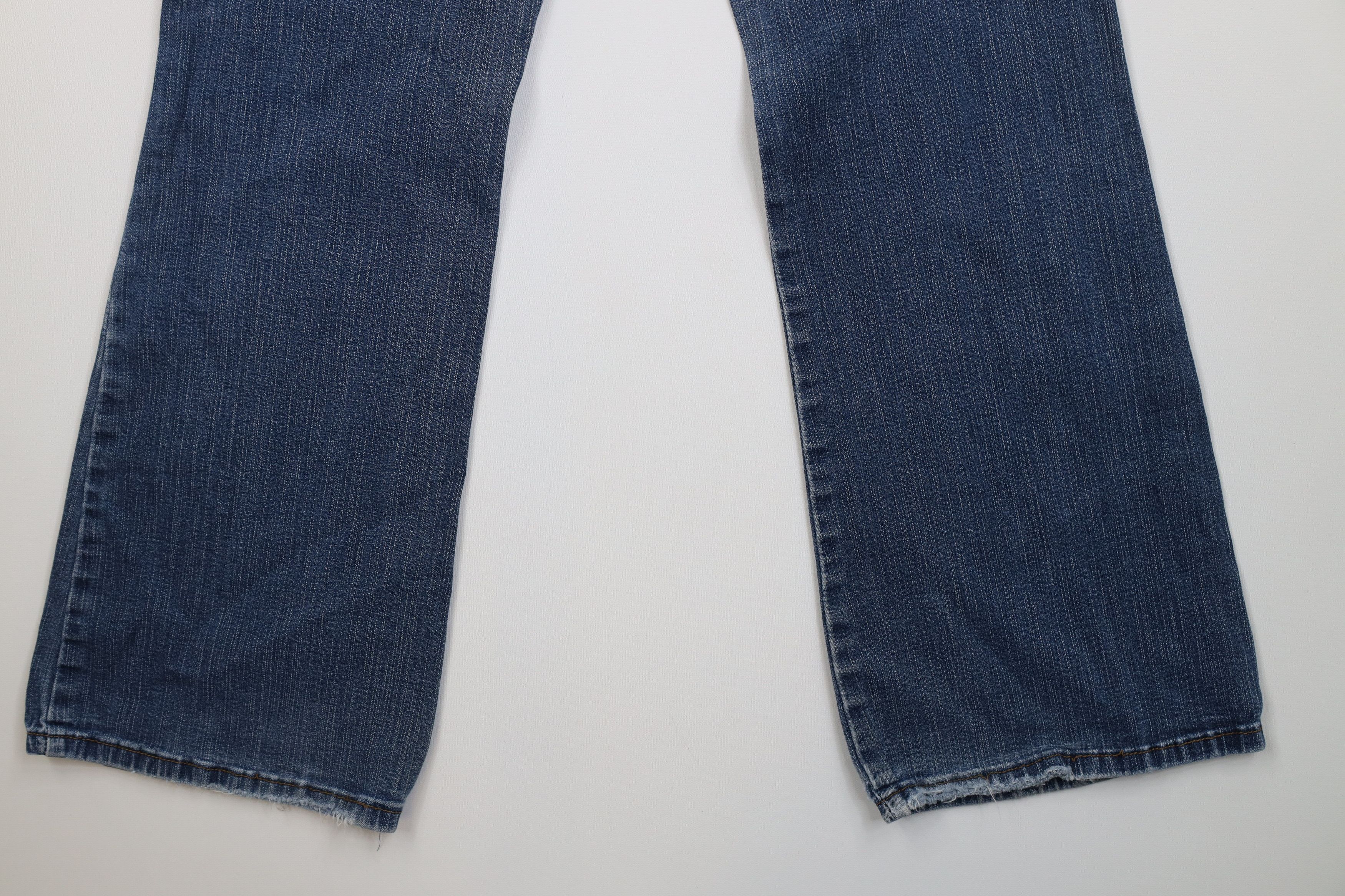 Levi's Vintage Y2K Levis 548 Slimming Stretch Flared Jeans Size 30" / US 8 / IT 44 - 12 Thumbnail