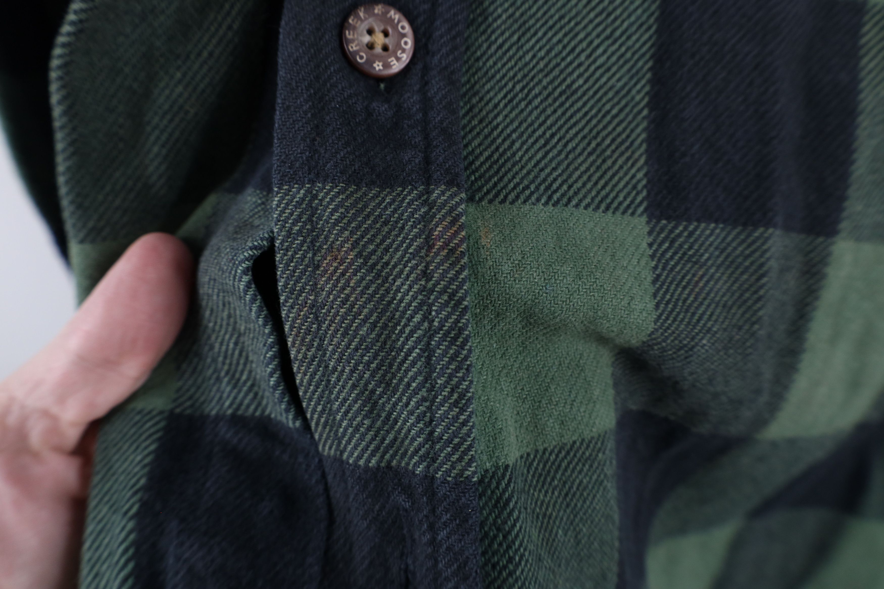 Vintage Vintage 90s Streetwear Heavyweight Flannel Button Shirt Size US XXL / EU 58 / 5 - 5 Thumbnail