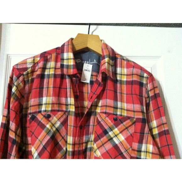 Gap GAP MENS NEW 55%LINEN 45%COTTON CASUAL SHIRT SIZE: L Size US L / EU 52-54 / 3 - 2 Thumbnail