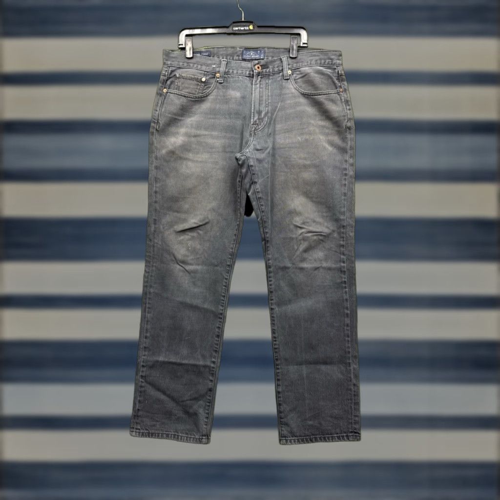 Lucky Brand Lucky Brand Jeans Mens 36x32 Dark Wash Denim 221 Original Straight Leg Casual Jeans Mens 36 Dark Blue Cotton 5-Pocket Regular Fit Vintage: No Size US 36 / EU 52 - 1 Thumbnail