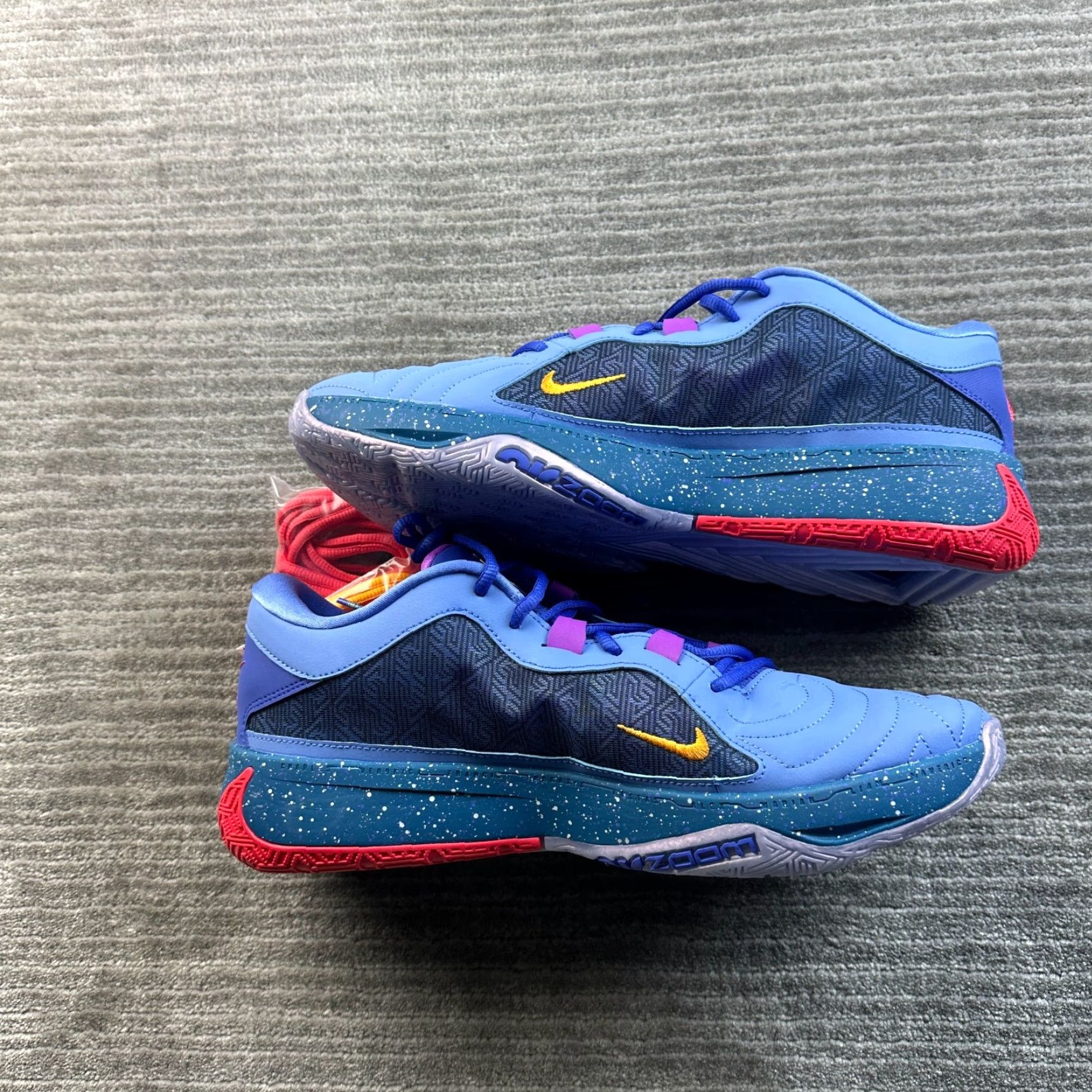 Nike VINTAGE Nike Zoom Freak 5 Mens Sneaker 14 EYBL Academy Unreleased Size ONE SIZE - 2 Thumbnail