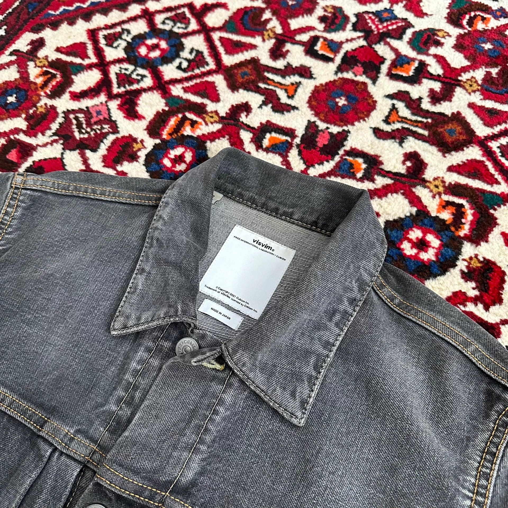 Visvim visvim 14aw 101 denim jacket black size 2 Size US M / EU 48-50 / 2 - 5 Thumbnail