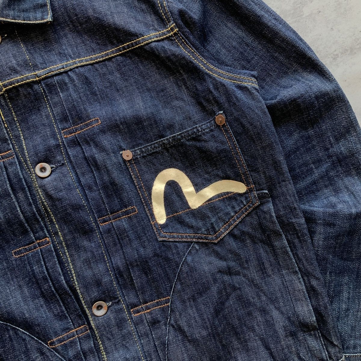 Evisu Evisu No.1 Special Type 1 Denim Jacket Size US M / EU 48-50 / 2 - 13 Thumbnail