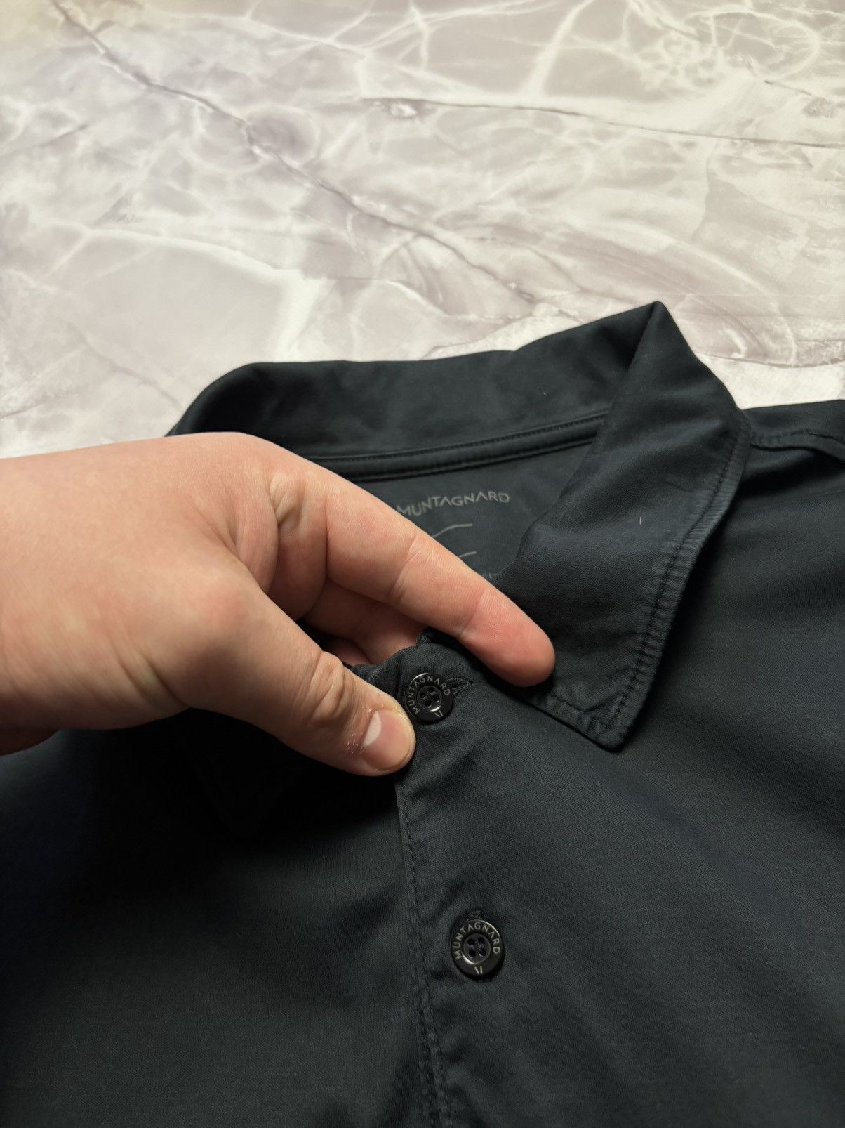 Other Muntagnard Supreme Polo Shirt 2.0 Black Quiet Luxury Mens L Size US L / EU 52-54 / 3 - 5 Thumbnail