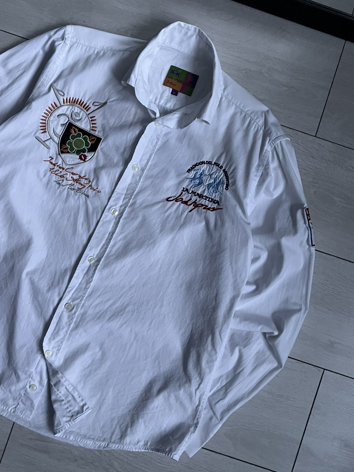 La Martina La Martina Logo Shirt Size US M / EU 48-50 / 2 - 5 Thumbnail