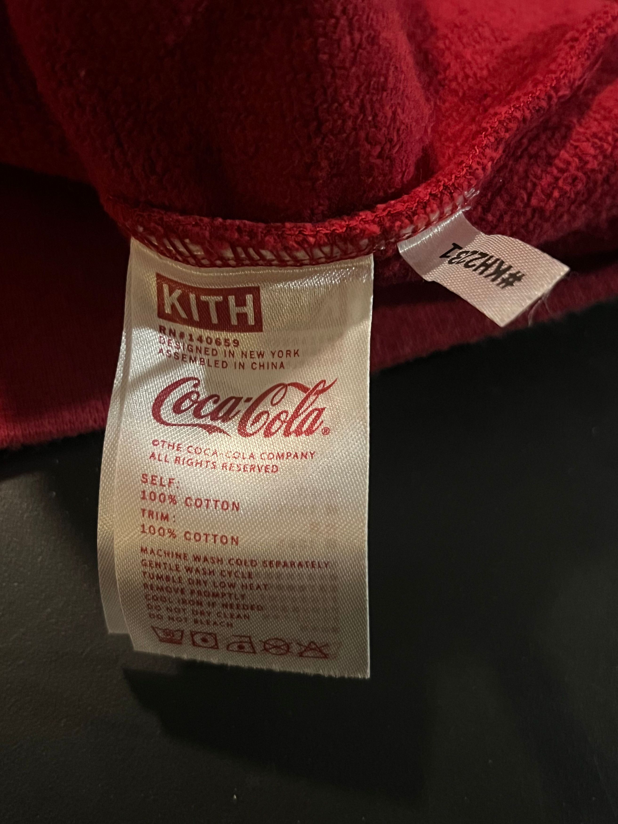 Coca Cola × Kith Kith x Coca-Cola Rugby Crewneck Red Size US L / EU 52-54 / 3 - 4 Thumbnail