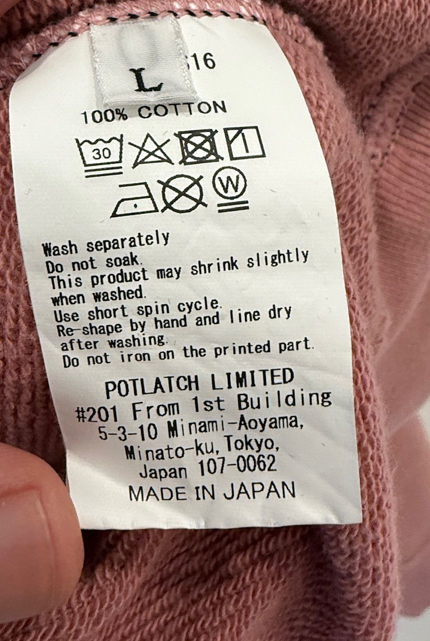 Cav Empt Pink Patchwork Half-Turtleneck Pullover Size US L / EU 52-54 / 3 - 4 Thumbnail