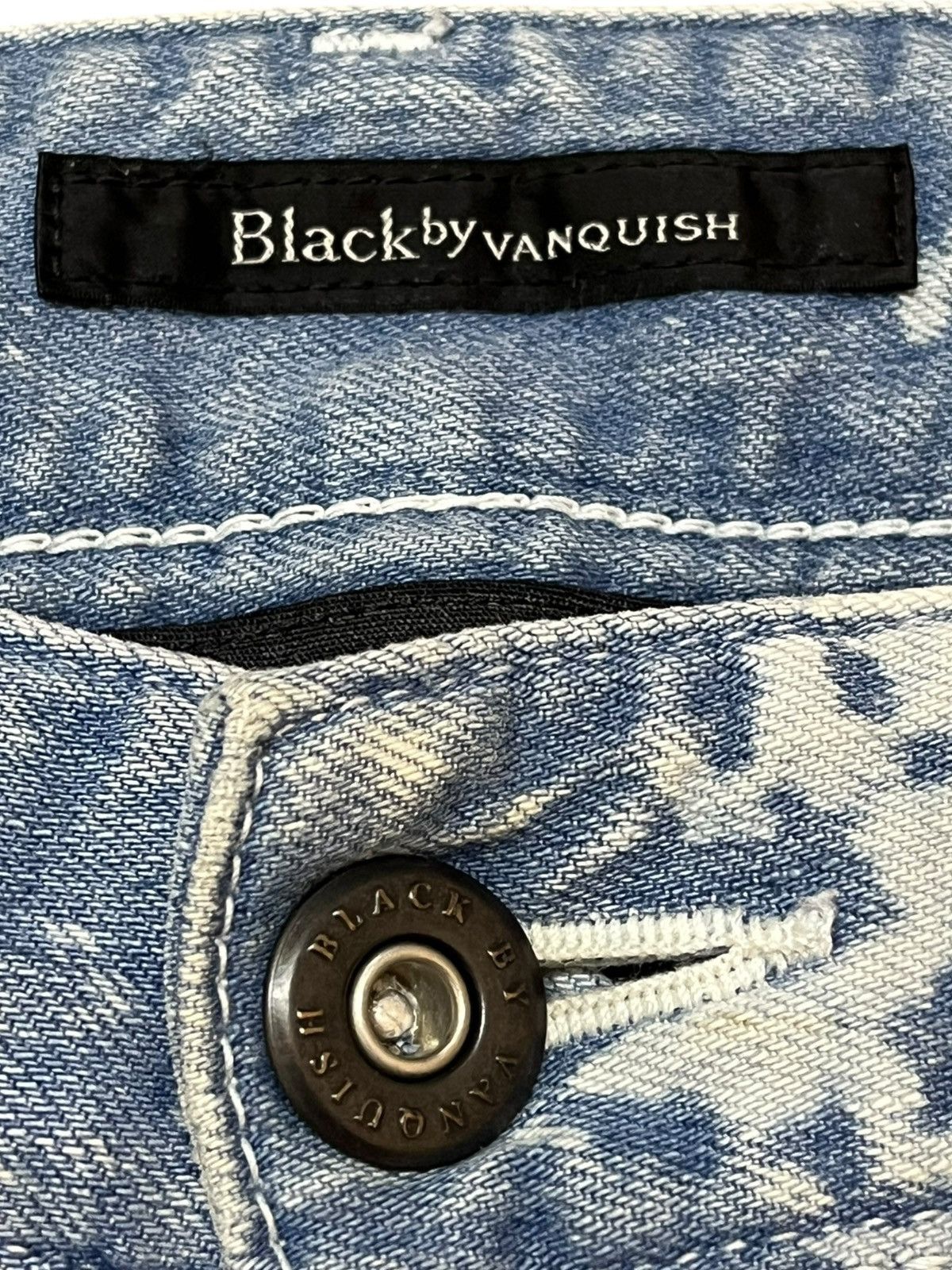 Japanese Brand × Vanquish Vintage Vanquish Acid Wash Distressed Denim Size US 29 - 5 Thumbnail
