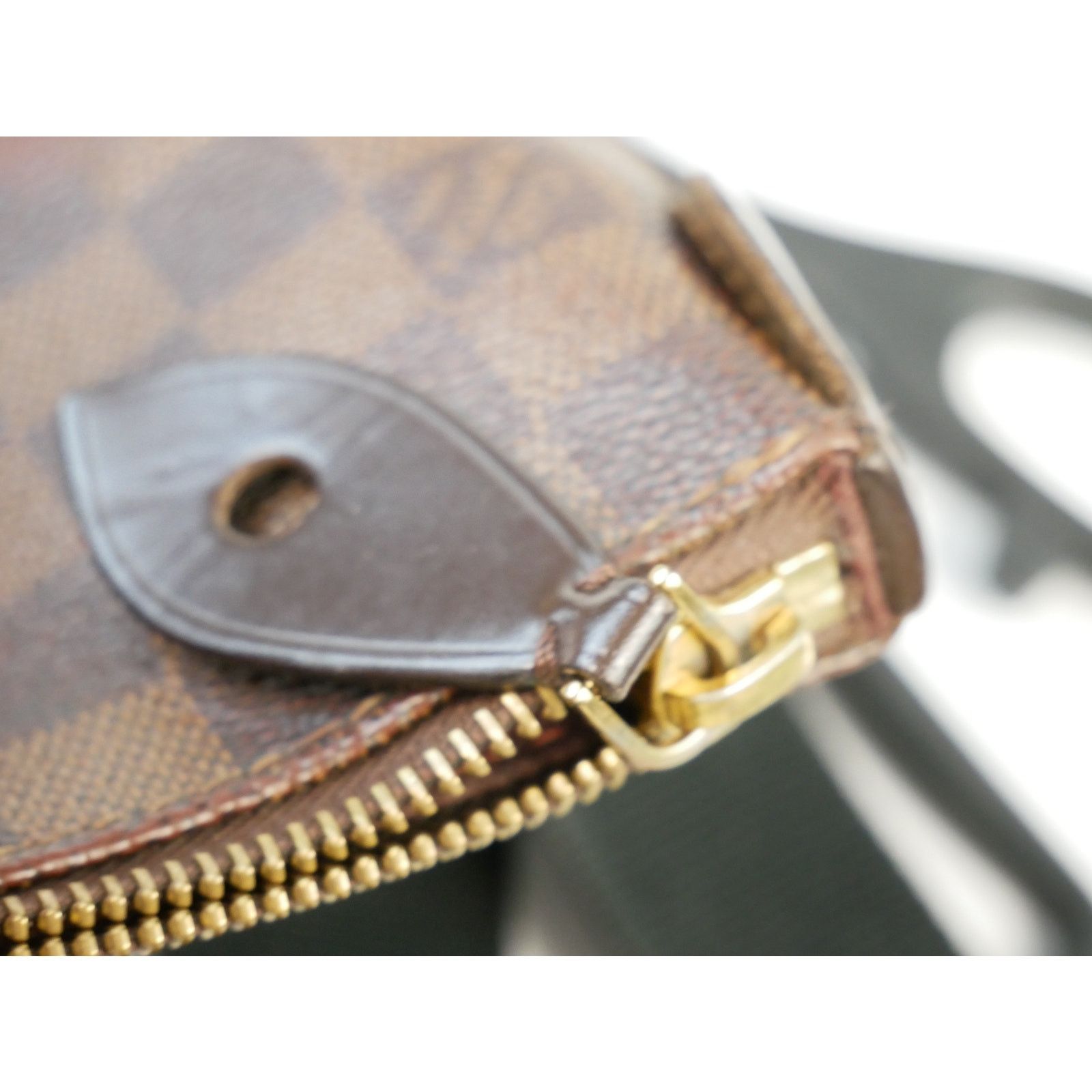 Louis Vuitton Louis Vuitton Brown Damier Ebene Lena MM Size ONE SIZE - 12 Thumbnail