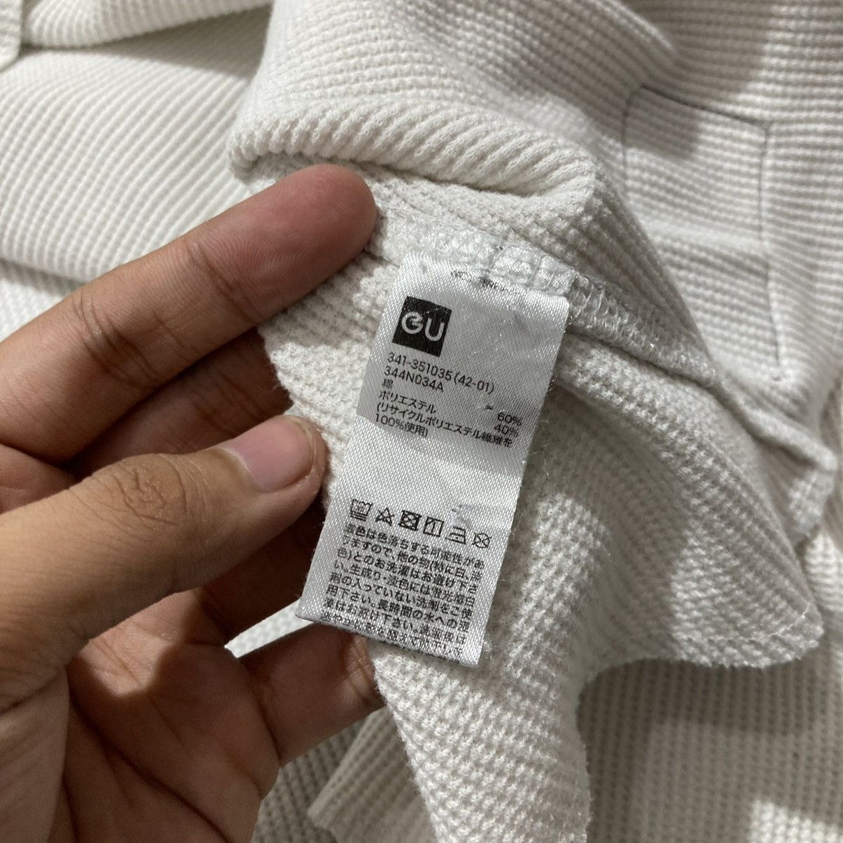Undercover × Uniqlo Uniqlo X Undercover Waffle Knit Tee Oversized Designer Size US XXL / EU 58 / 5 - 15 Thumbnail
