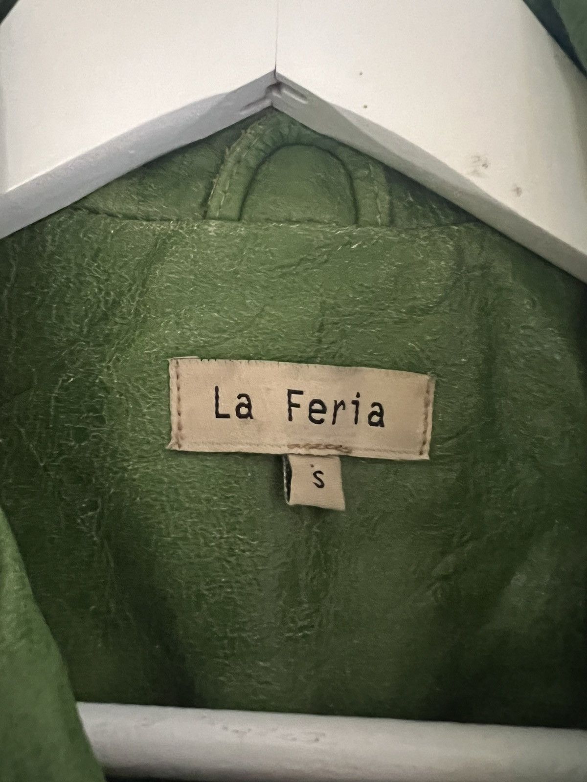 Vintage LA FERIA LEATHER VEST Size US S / EU 44-46 / 1 - 4 Thumbnail