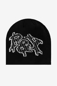 Punk&Yo Track Pattern Beanie