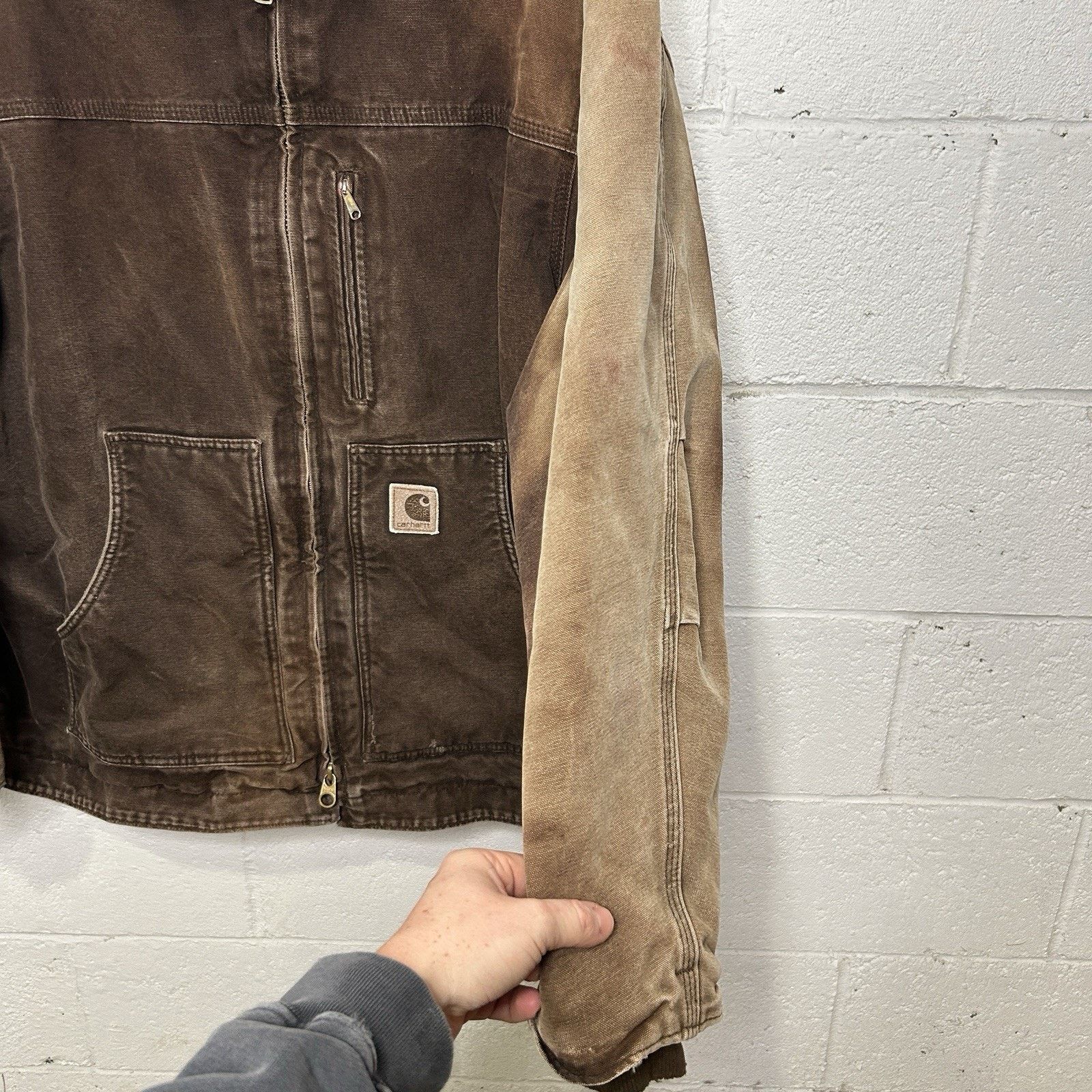 Carhartt Vintage Carhartt Sherpa-Lined Ridge Jacket “Dark Brown” C61 Size US XL / EU 56 / 4 - 7 Thumbnail