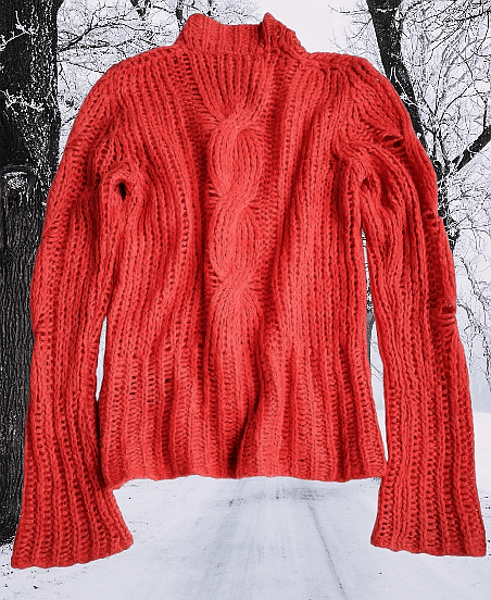 Ann Demeulemeester Single braid loose knit sweater Size XS / US 0-2 / IT 36-38 - 3 Thumbnail