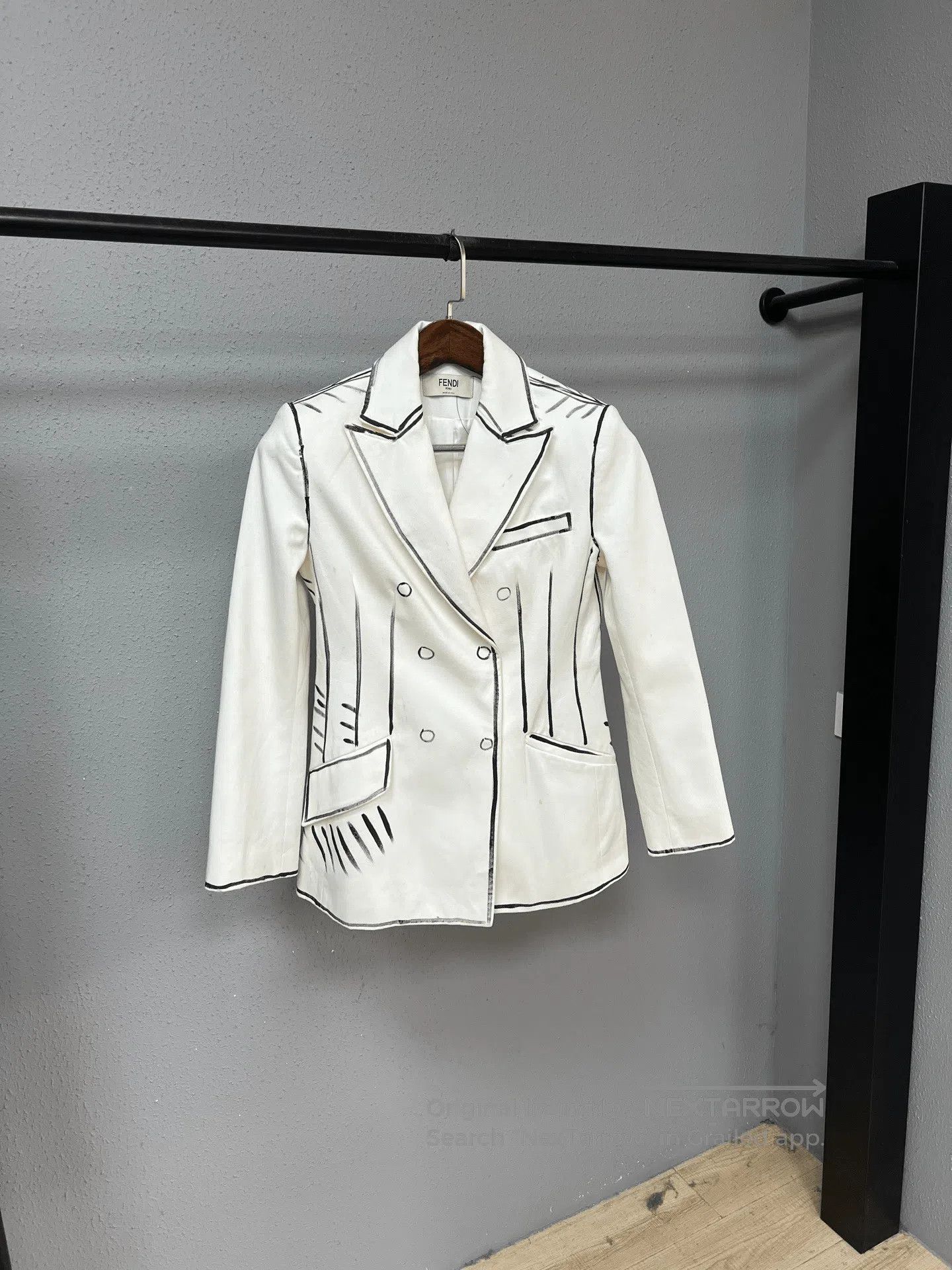 Fendi Fendi Sketch Blazer. Size S / US 4 / IT 40 - 1 Thumbnail