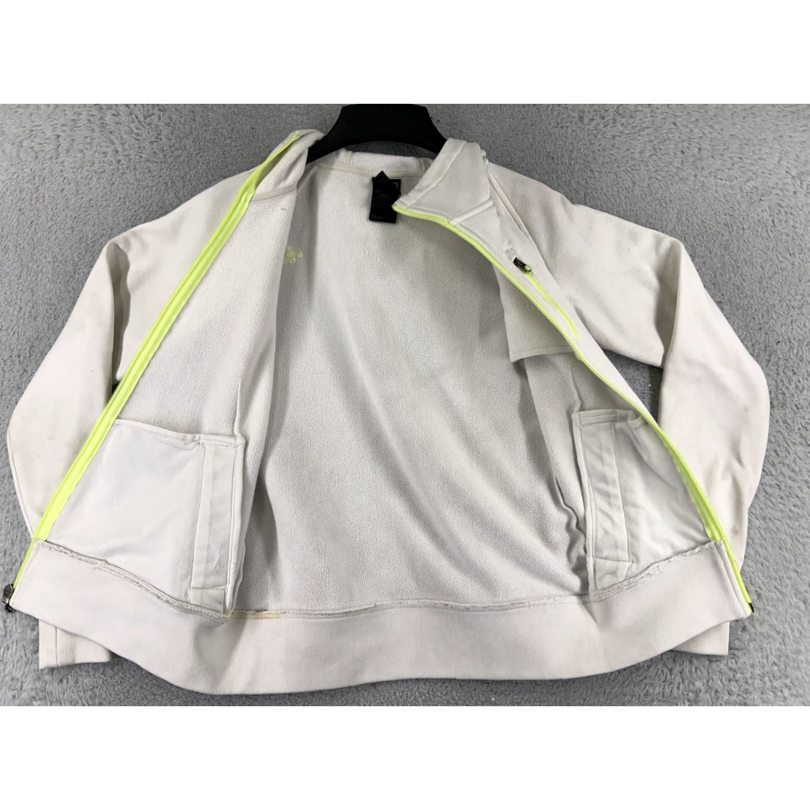 The North Face The North Face Women's Jacket XS Small Hooded Asymmetric Trendy Polyester White Zip Size XS / US 0-2 / IT 36-38 - 5 Thumbnail