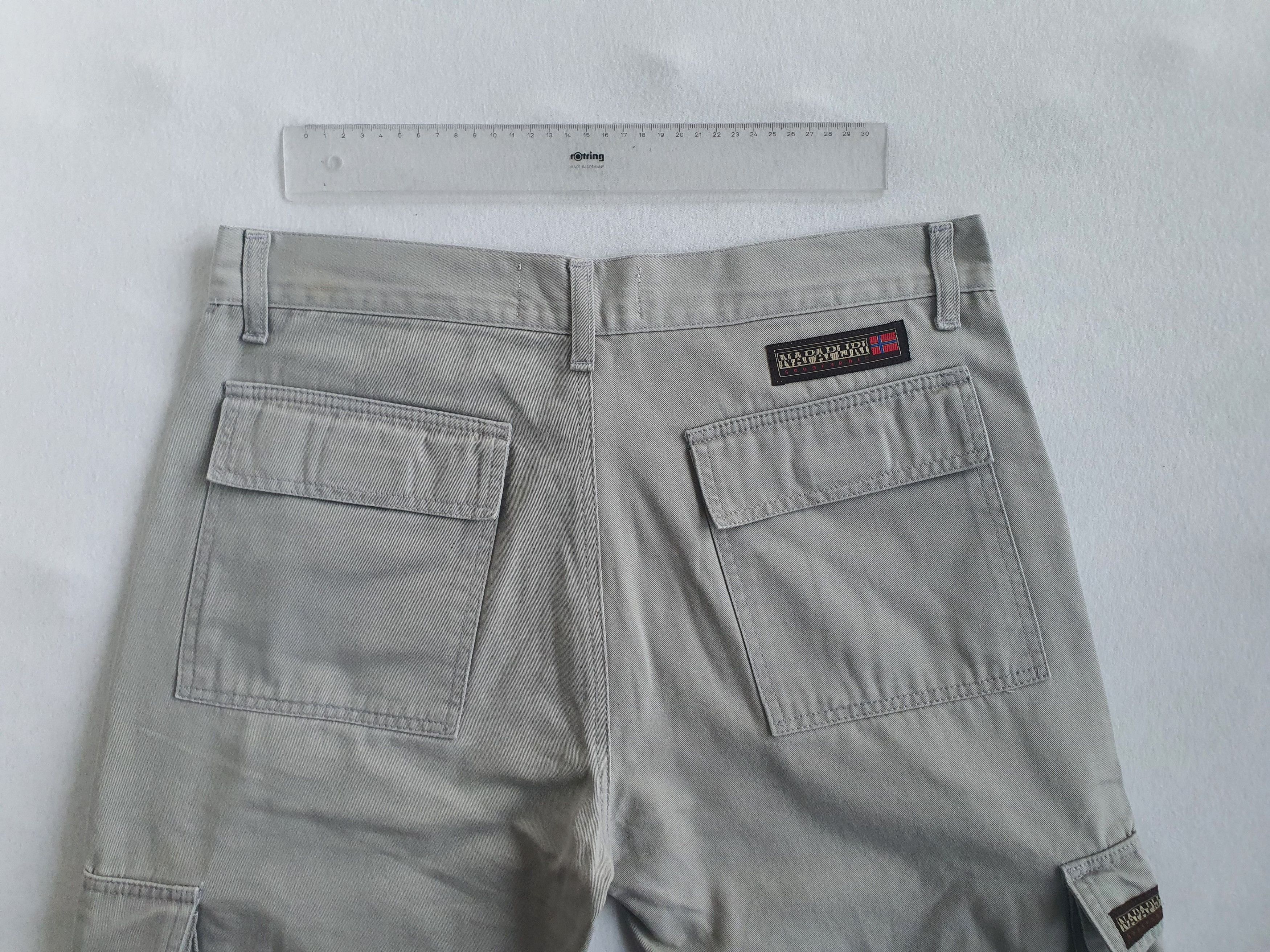 Napapijri Vintage (Y2K) Cargo Field Utility Pants Trousers - EU 48 Size US 34 / EU 50 - 8 Thumbnail