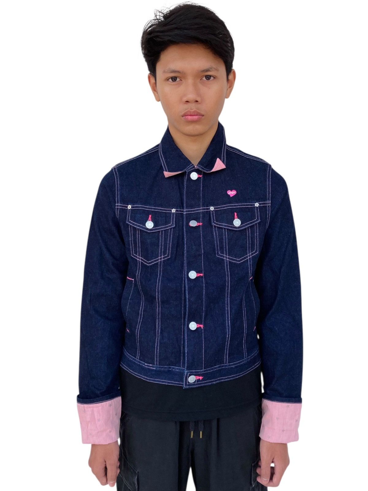 Angel Blue 2000s Angel Blue - Extra Longsleeve Denim Jacket Size US M / EU 48-50 / 2 - 4 Thumbnail