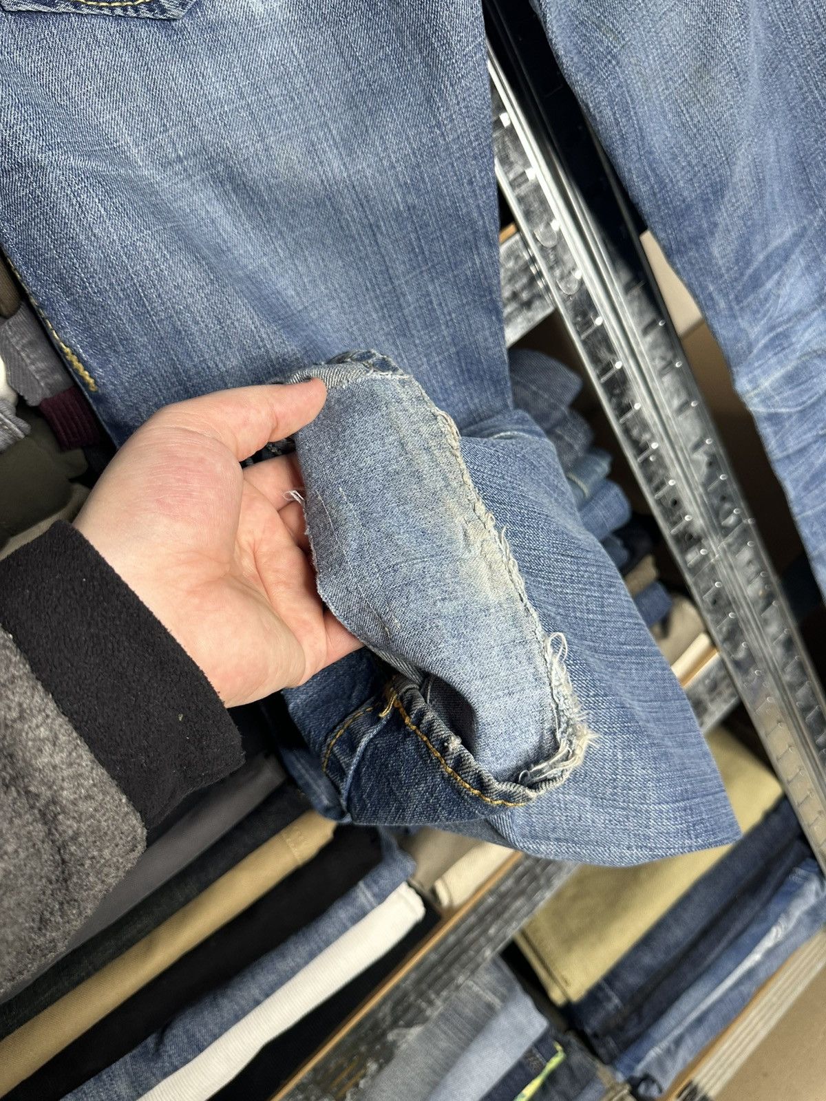 True Religion True Religion Flared Bootcut Blue Denim Jeans Size 28 Size 28" / US 6 / IT 42 - 16 Thumbnail