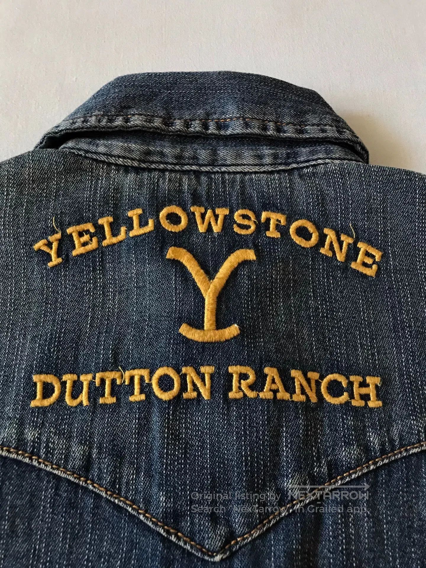 Wrangler Wrangler x Yellowstone Western Denim Shirt. Size US S / EU 44-46 / 1 - 5 Thumbnail
