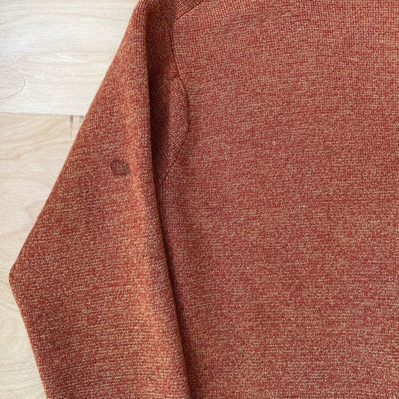 Vintage Vintage Snow Cardigan 34 Orange Wool Sweater 60s Size S / US 4 / IT 40 - 9 Thumbnail