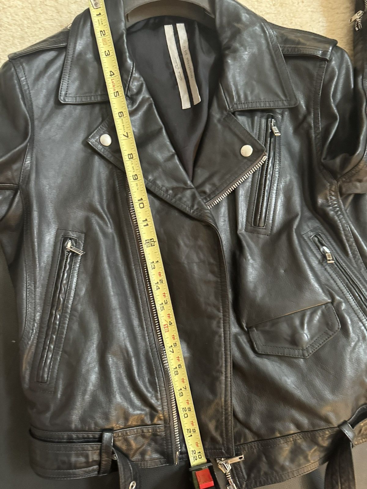 Rick Owens Rick Owens Luke Stooges Leather Jacket Size US M / EU 48-50 / 2 - 5 Thumbnail