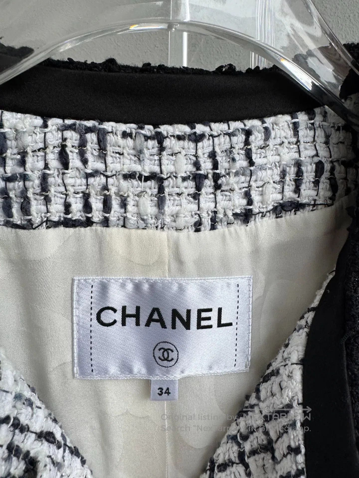Chanel Chanel 22C Wang Yibo Resort Tweed Jacket. Size US XS / EU 42 / 0 - 6 Thumbnail
