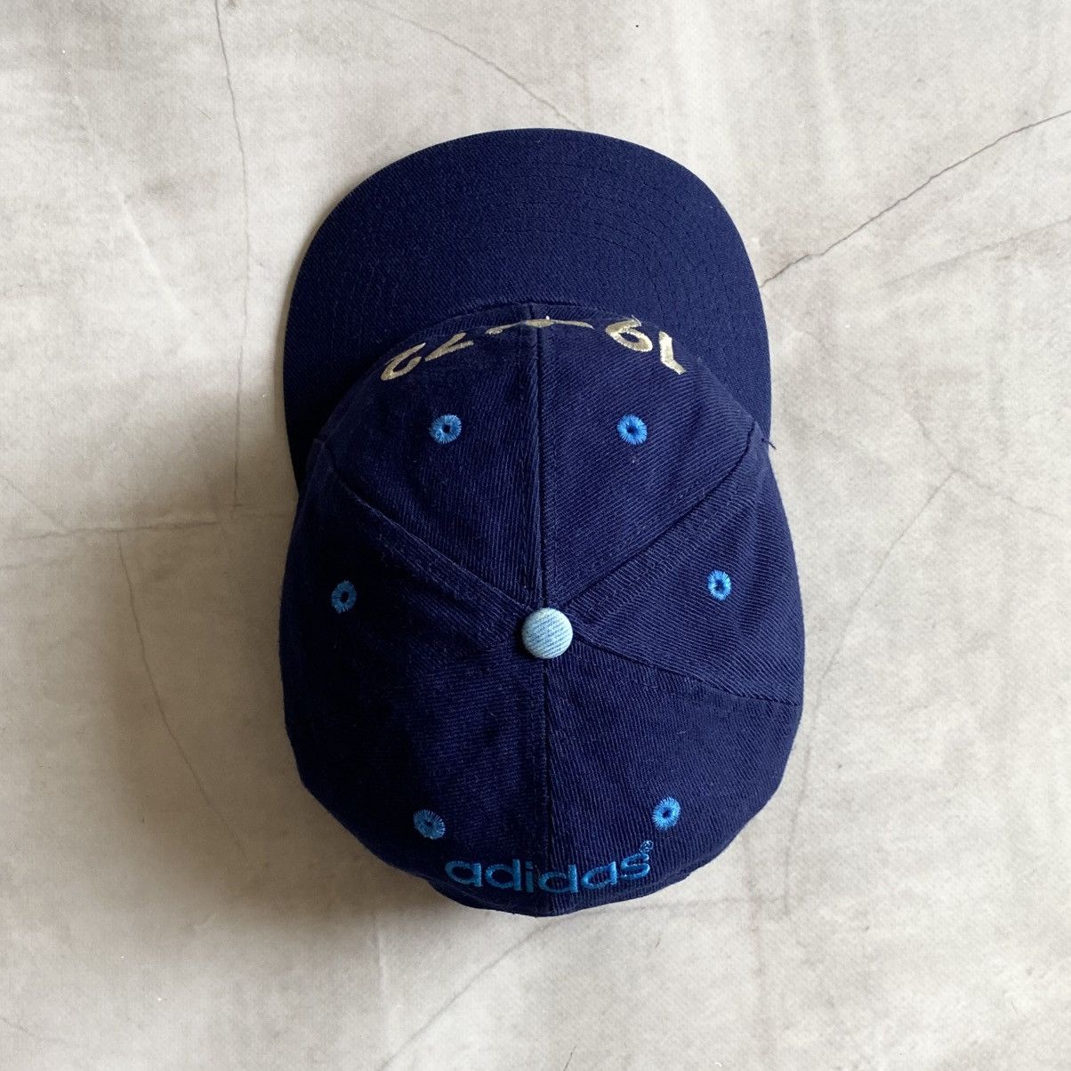 Adidas × Nike × Vintage 90s Vintage Adidas Embroidered 1972 Logo Cap Hat Y2K Size ONE SIZE - 4 Thumbnail