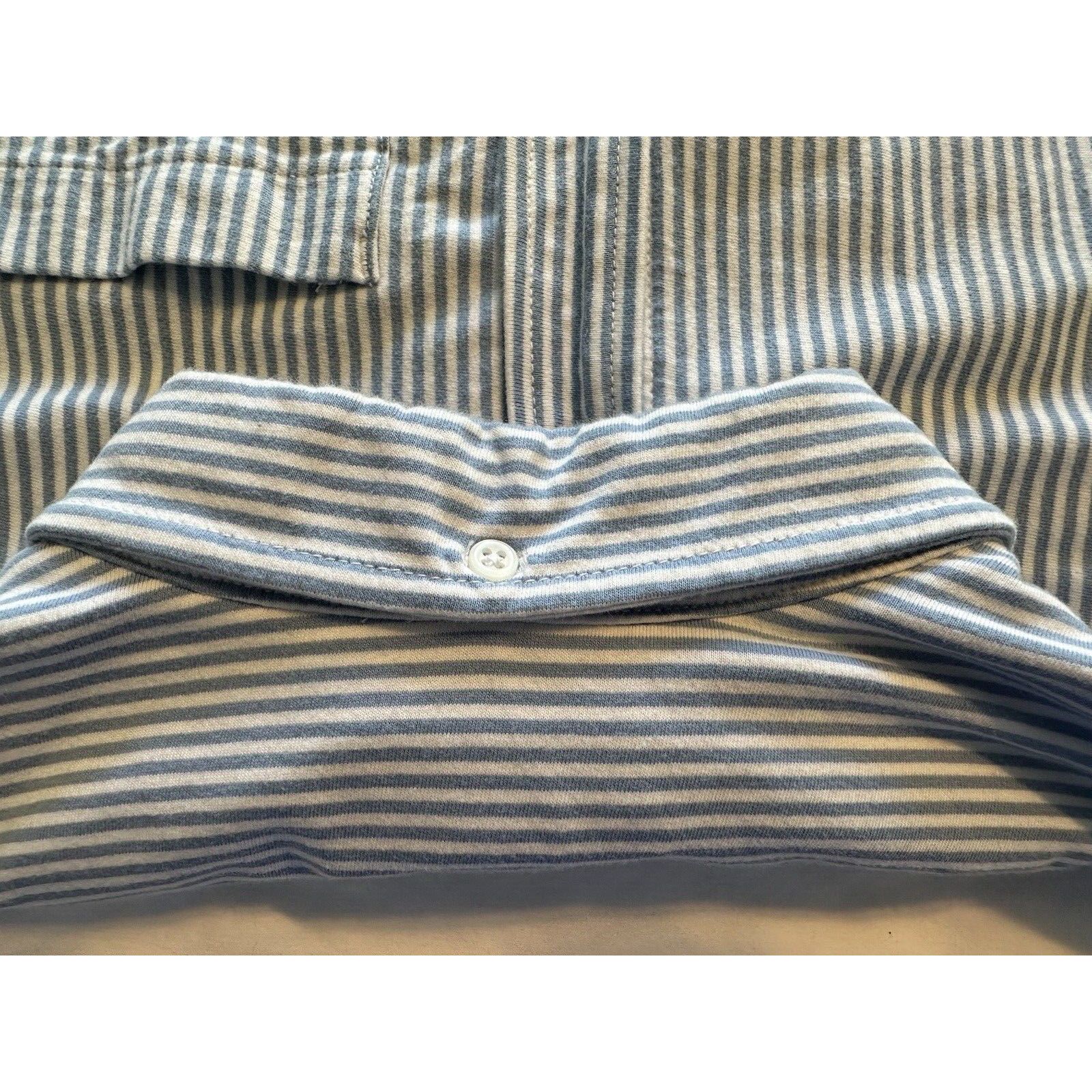Duluth Trading Company Duluth Trading Button Flannel Shirt Blue/white Stripe Small Size US S / EU 44-46 / 1 - 10 Thumbnail