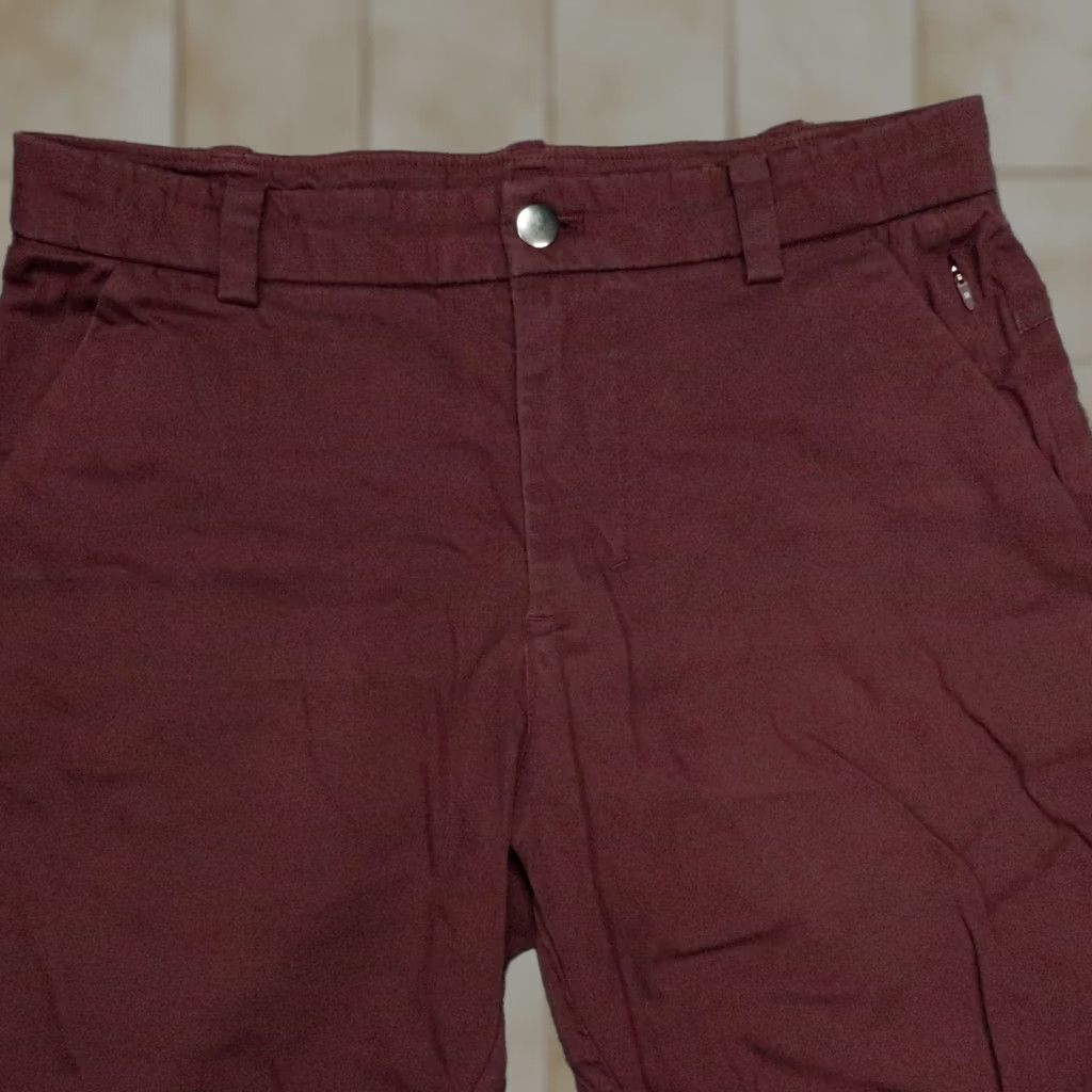 Lululemon Lululemon Pants Mens 28x32 Red Commission Classic Swift Cotton 5 Pocket Trouser Pants Size US 28 / EU 44 - 1 Thumbnail